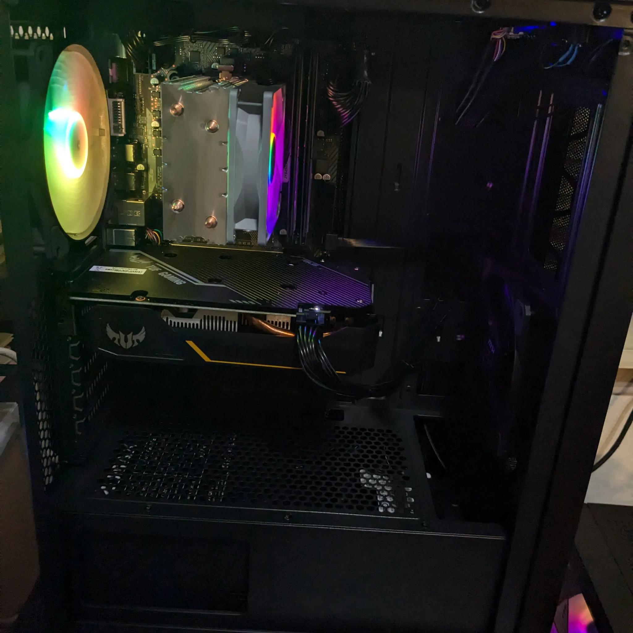 FREE SHIP|| 6x6 || i5-8500 6 Core, GTX 1660 SUPER 6GB, 32GB RAM, 480GB SSD, Win10, RGB, WiFi