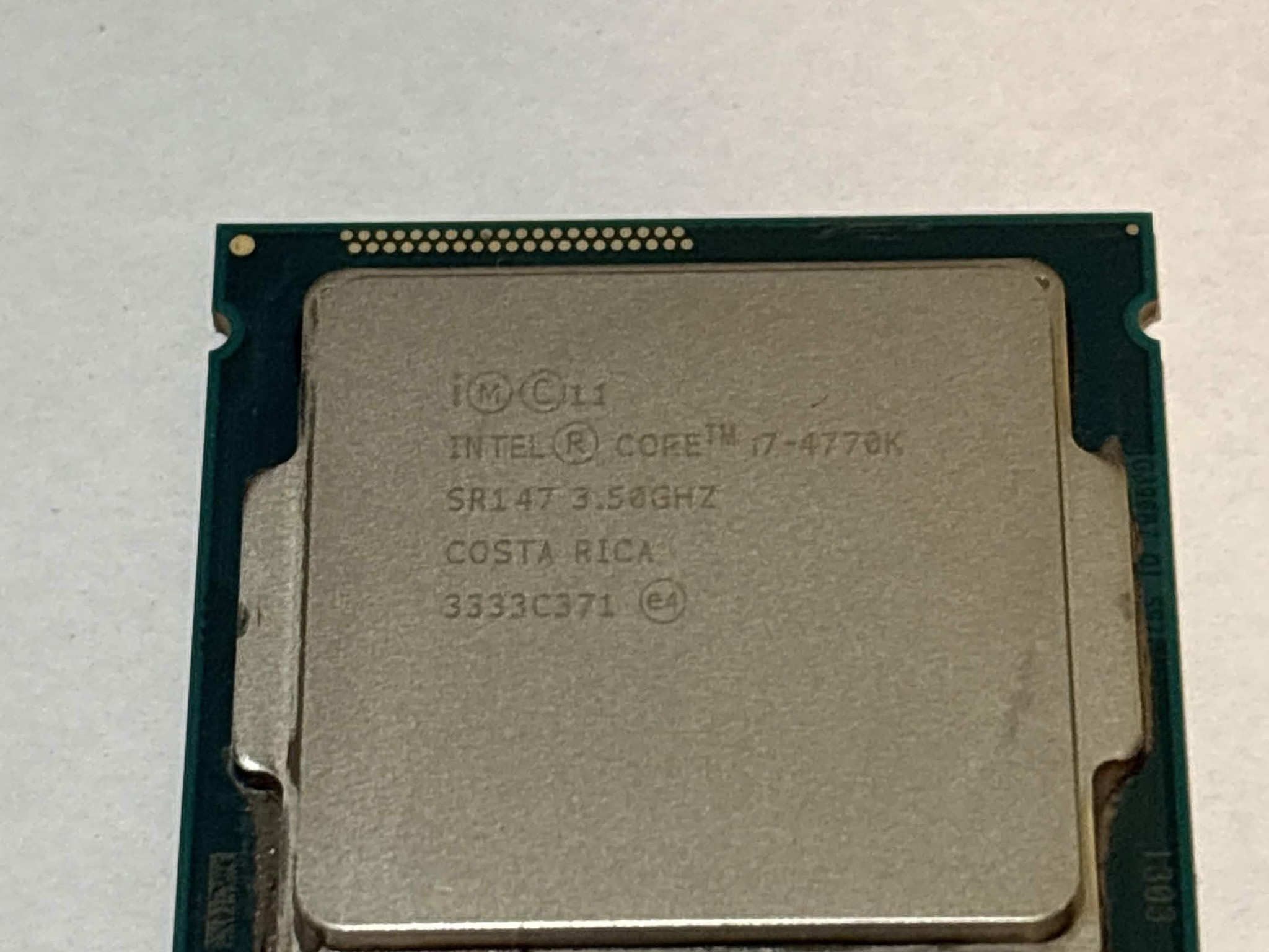 Intel Core i7-4770K Processor 3.50GHz LGA1150 Quad-Core CPU – Tested Working