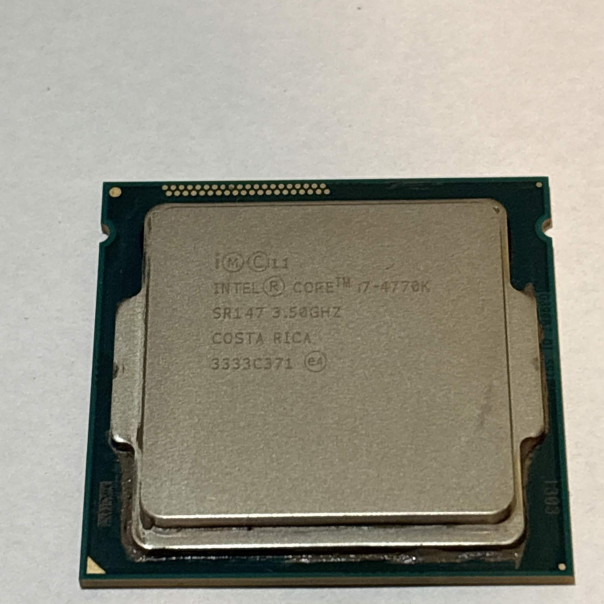 Intel Core i7-4770K Processor 3.50GHz LGA1150 Quad-Core CPU – Tested Working