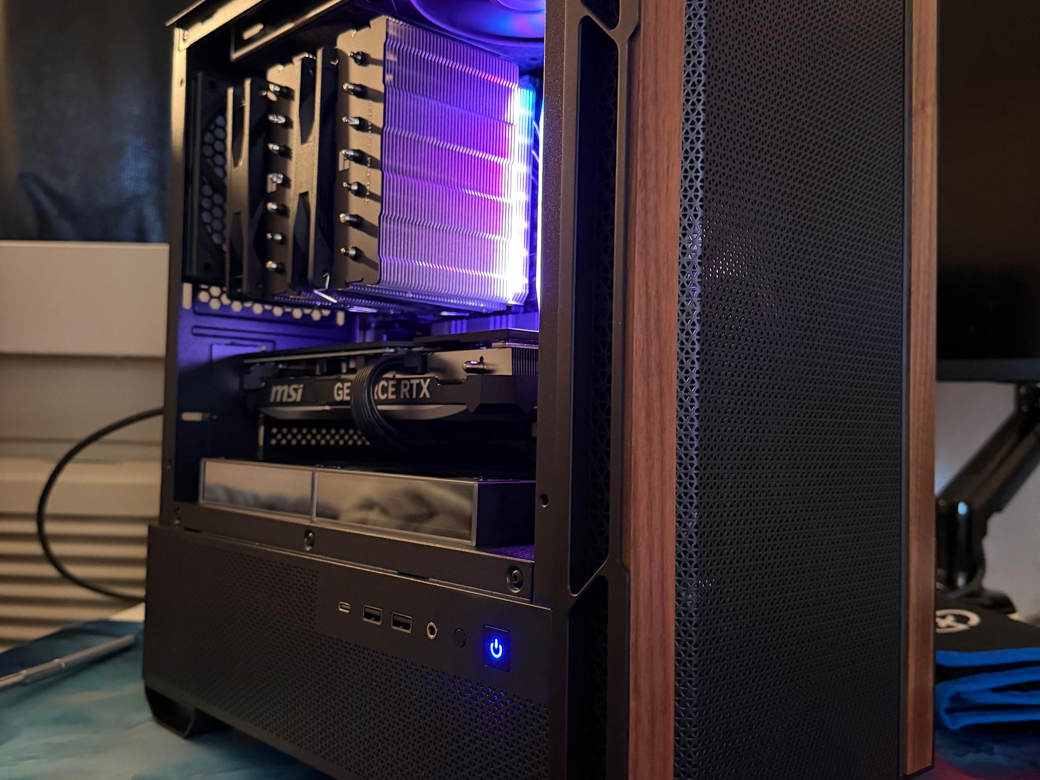 The final build - Intel Core Ultra 7 265KF | 32GB DDR5 | 1TB SSD | RTX 4070 Super |