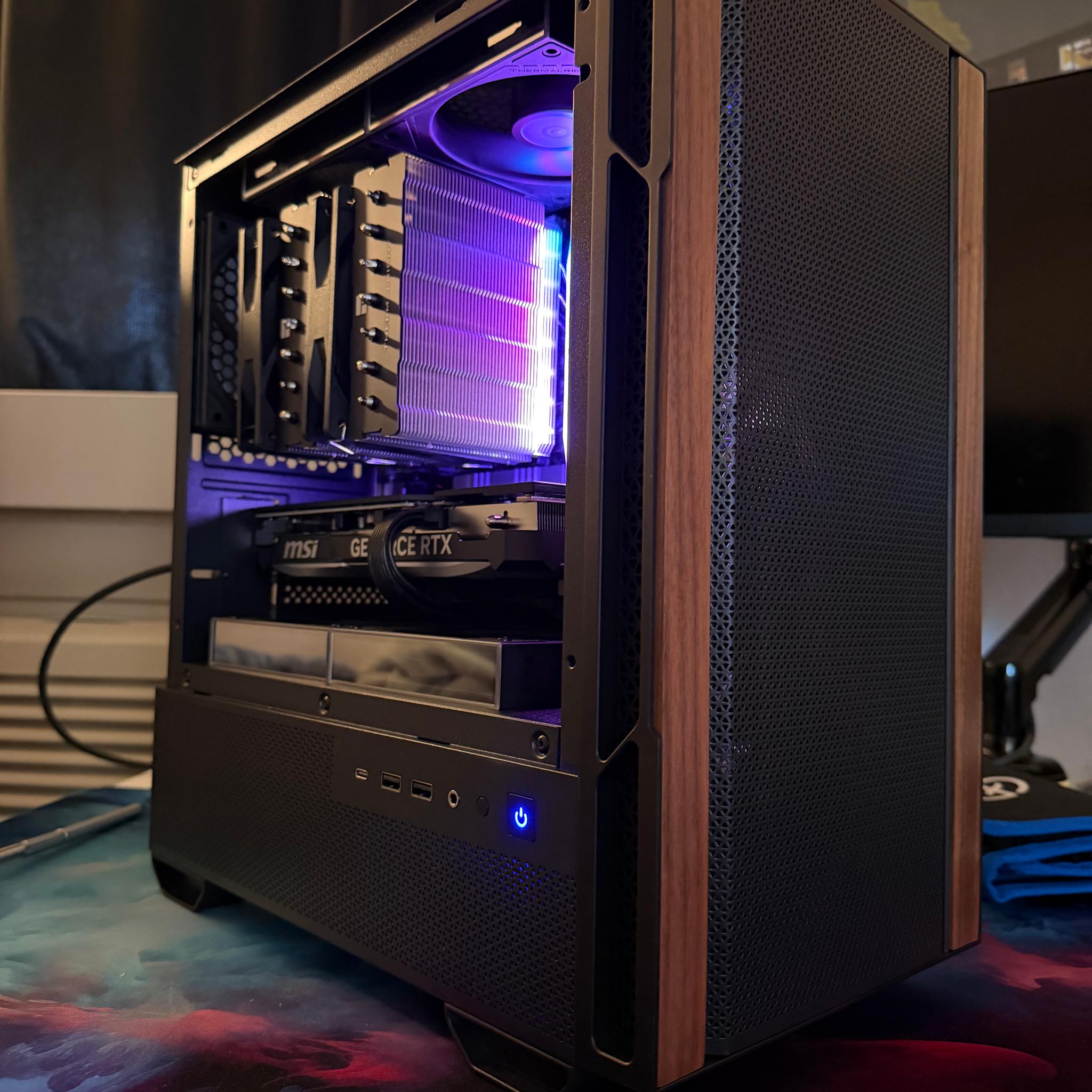 The final build - Intel Core Ultra 7 265KF | 32GB DDR5 | 1TB SSD | RTX 4070 Super |