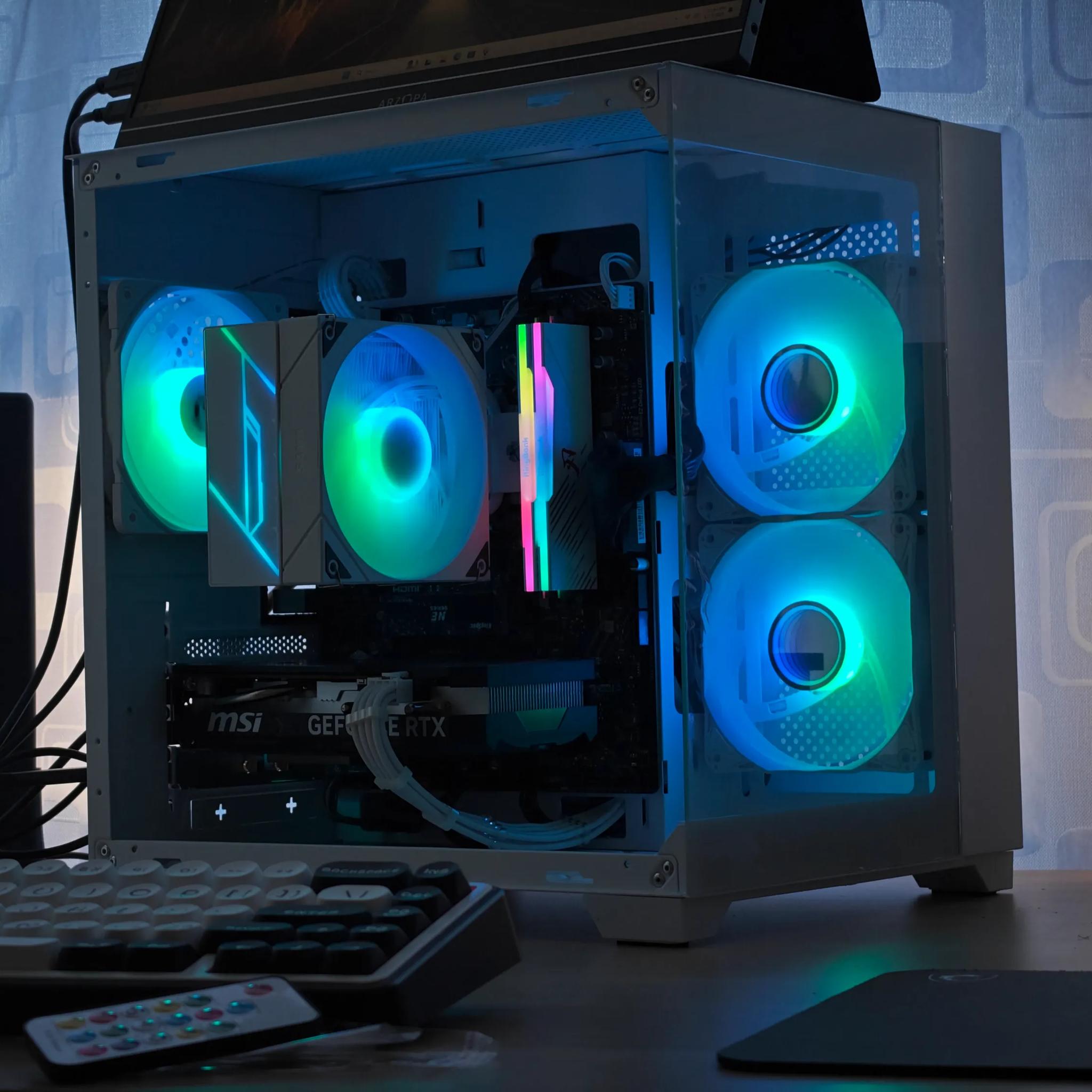 RTX 4060, Ryzen 8400F, 32GB DDR5, 1TB NVMe Gaming PC