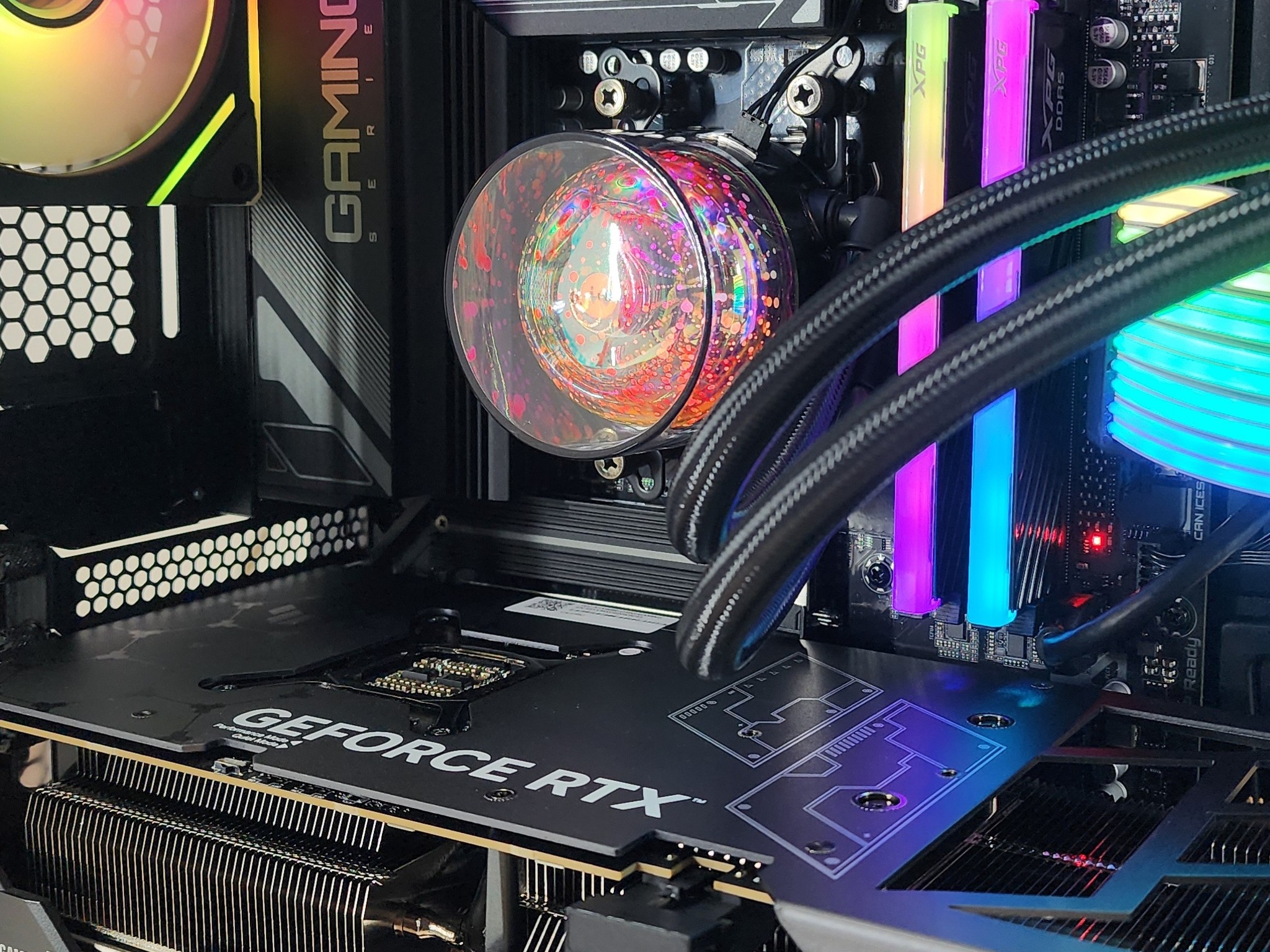 Gaming PC Ryzen 7 9800X3D 32GB RAM 2TB SSD RTX 4080 16GB Windows 11 Computer