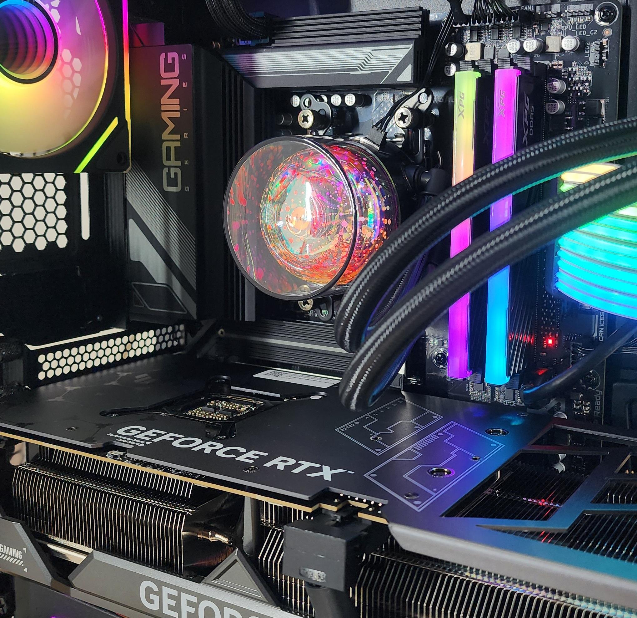 Gaming PC Ryzen 7 9800X3D 32GB RAM 2TB SSD RTX 4080 16GB Windows 11 Computer