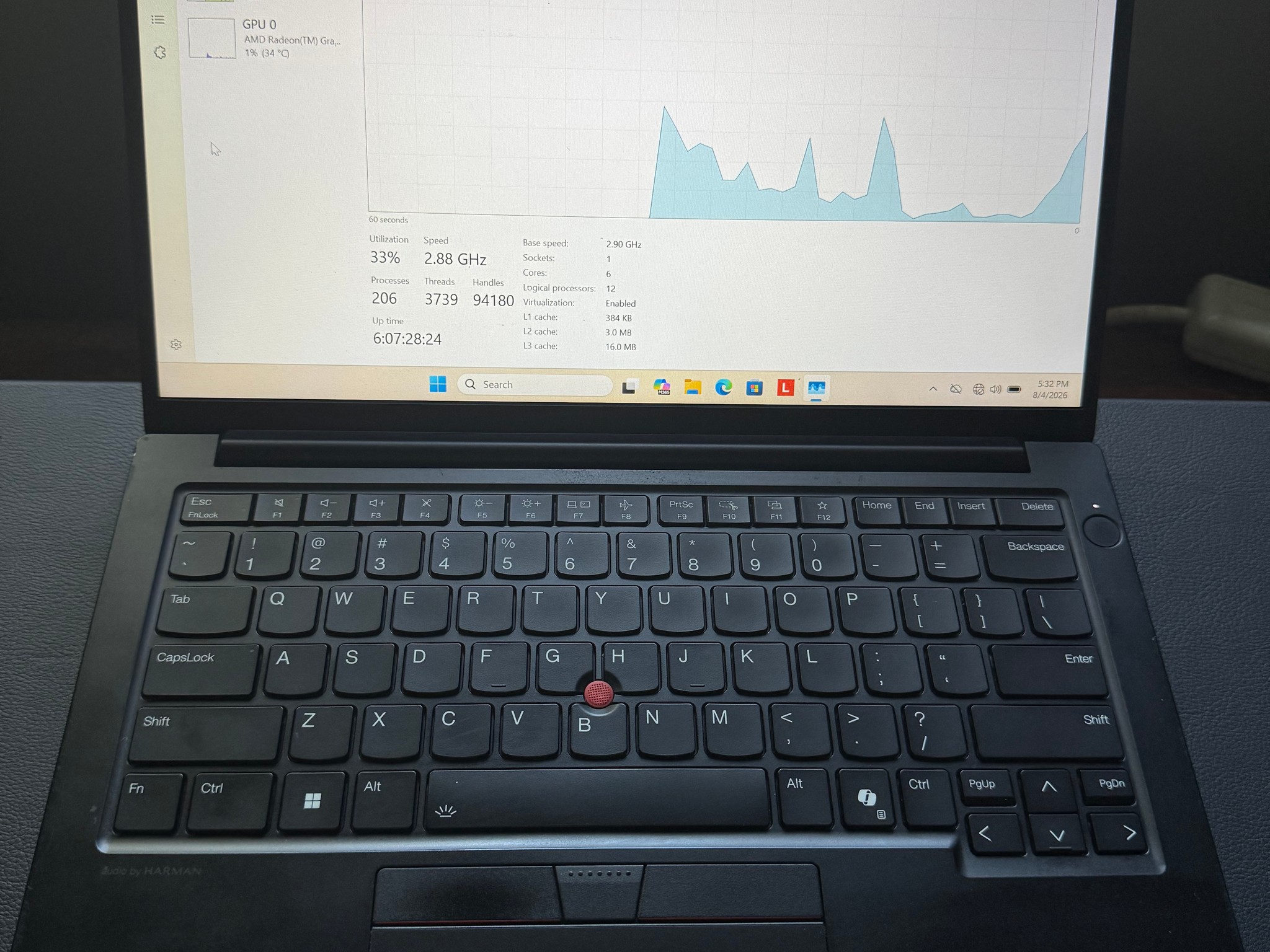 Lenovo ThinkPad E14 Gen 6 Laptop – Ryzen 5 / 16GB RAM / Windows 11