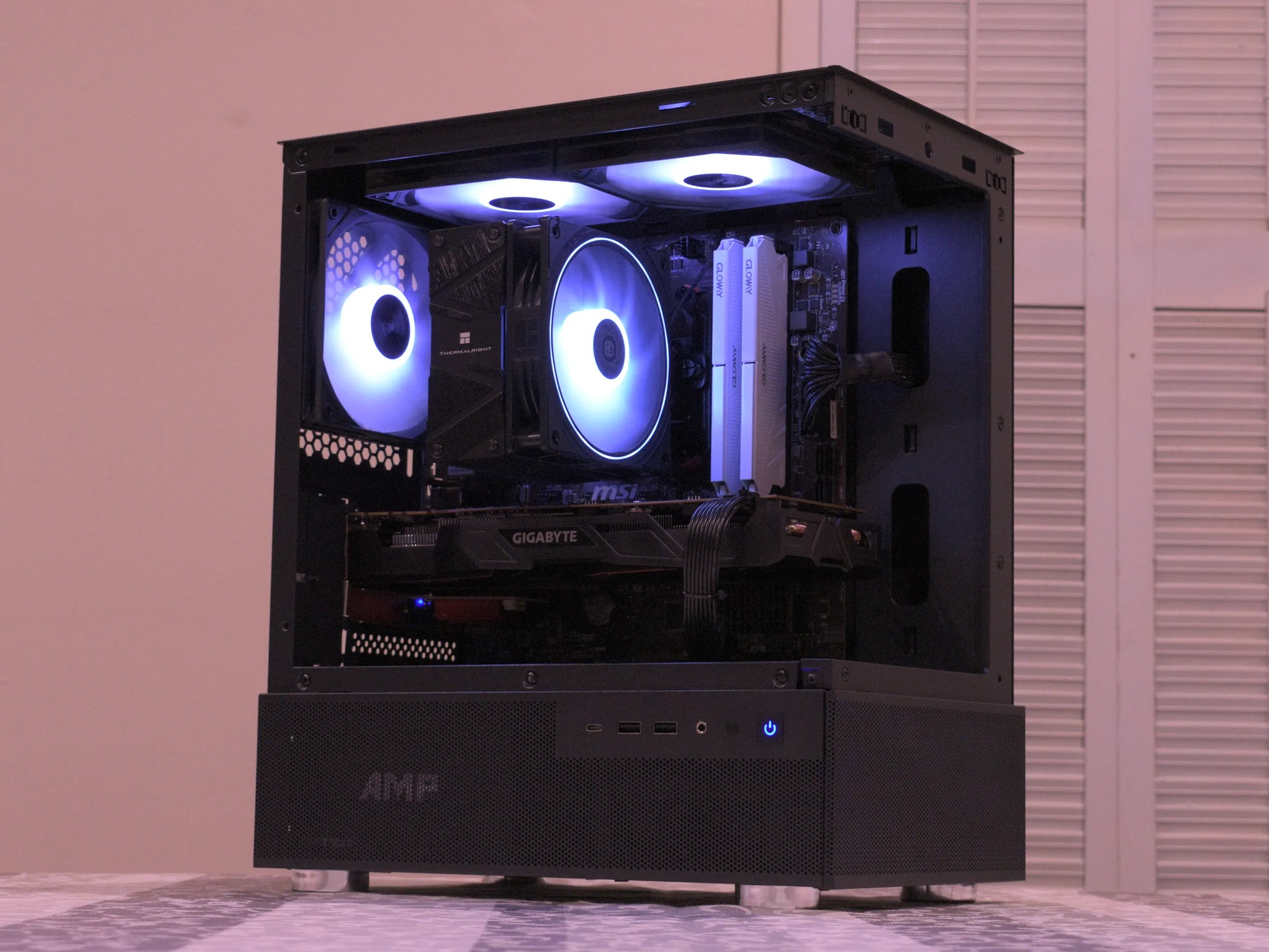 🎮Budget Gamer🎮 Ryzen 5 3600 | GTX 1070 8GB | 16GB DDR4 | 1TB nVME SSD | 1080p Black Gaming PC RGB
