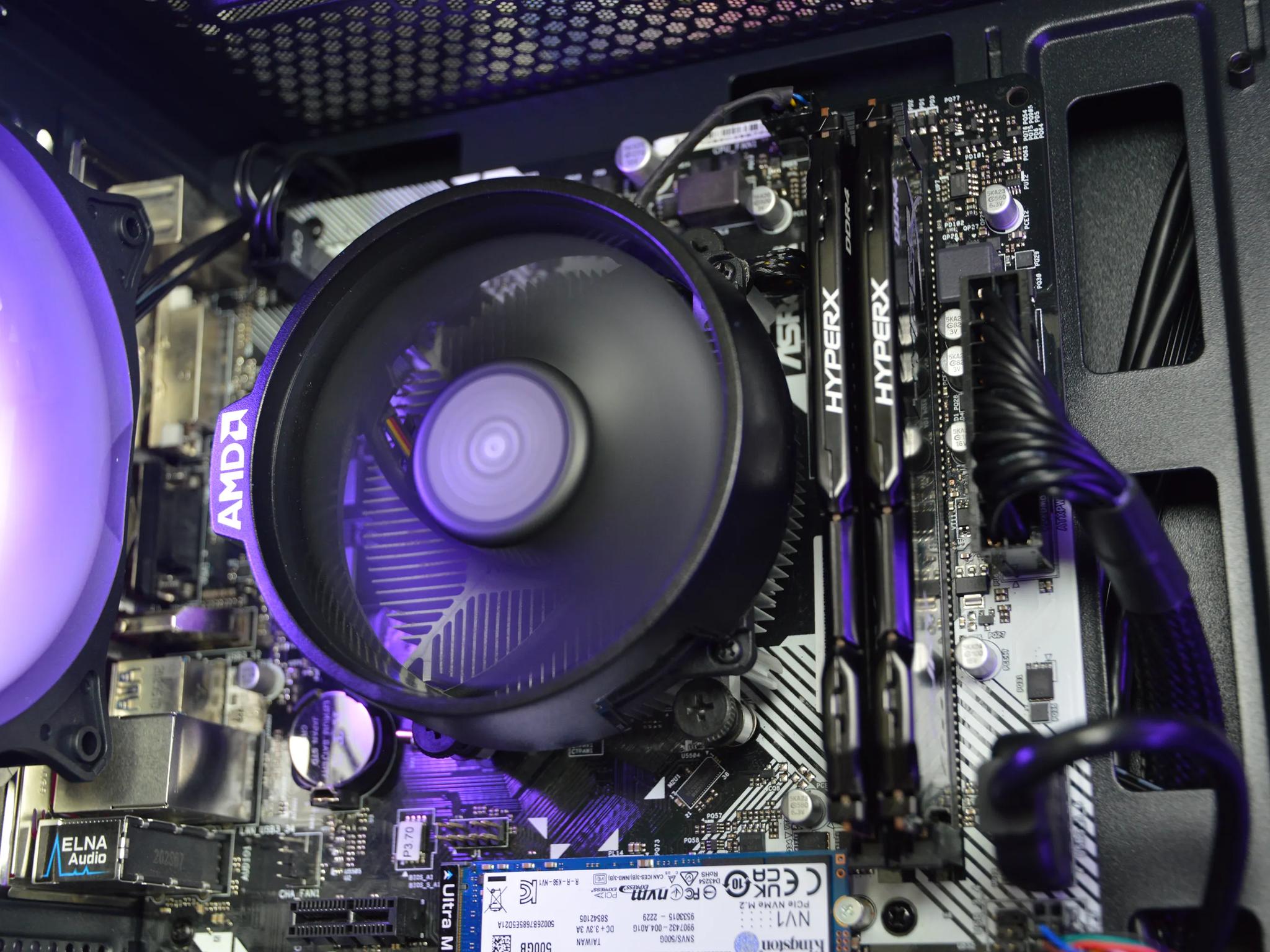 ⚫🟣| GTX 1050 Ti 4GB | Ryzen 3 3200G | 16GB DDR4 RAM | 512GB NVME SSD | Royal Night |