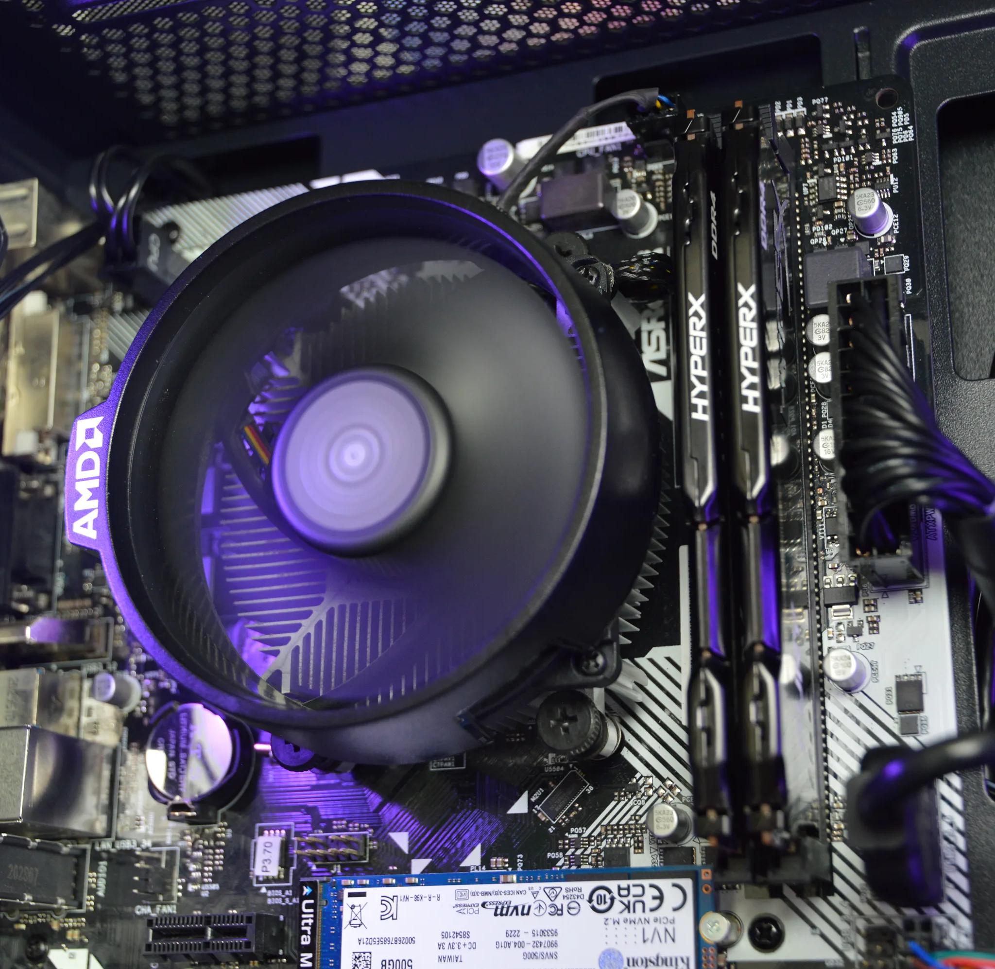 ⚫🟣| GTX 1050 Ti 4GB | Ryzen 3 3200G | 16GB DDR4 RAM | 512GB NVME SSD | Royal Night |