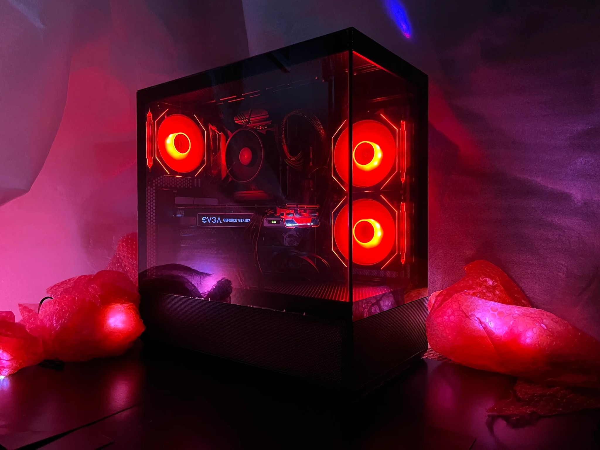 CUSTOM GAMING PC (Ryzen 5 5500 + NIVIDA GTX 1070 + 1TB SSD + 16GB RAM)