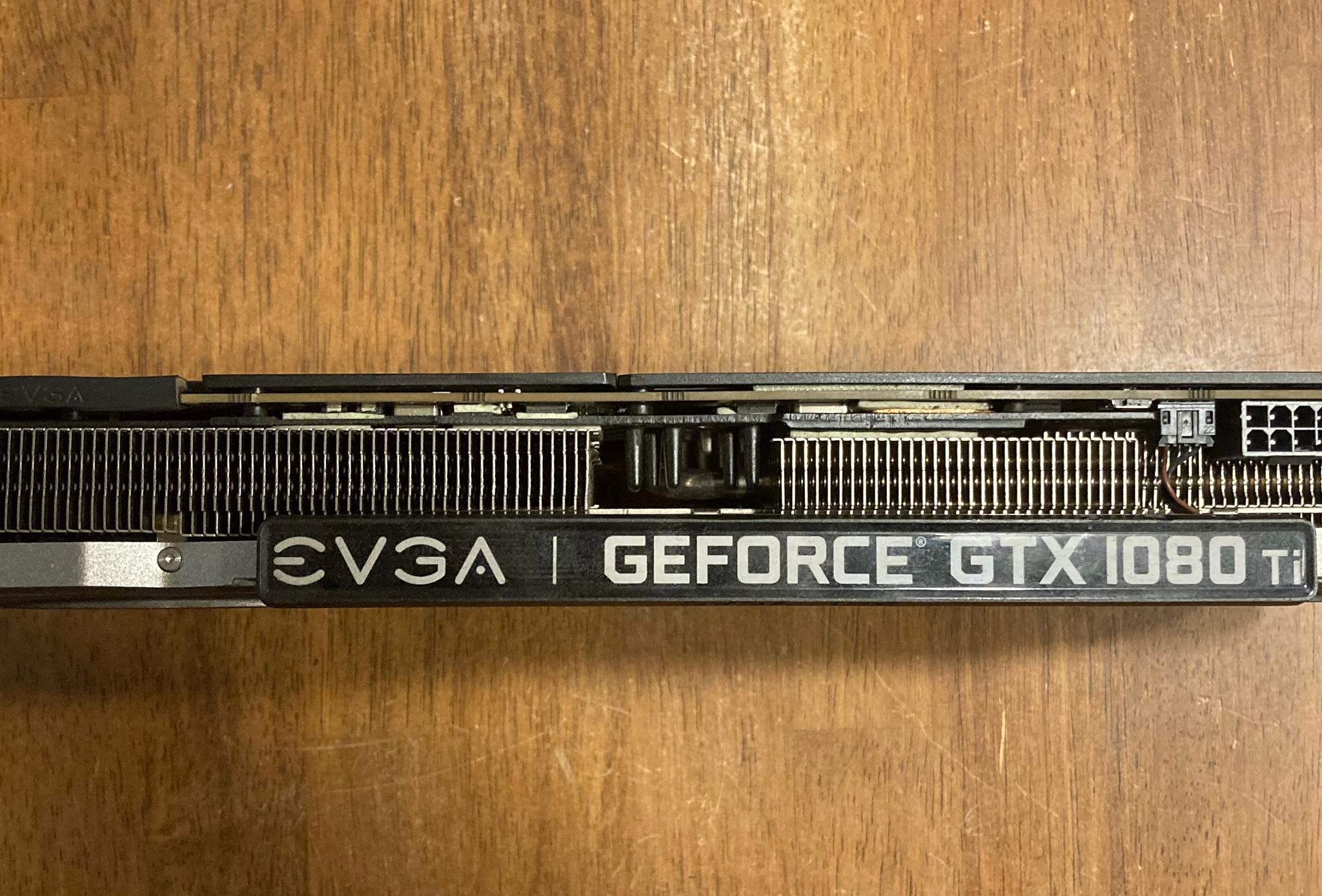 EVGA GTX 1080 Ti FTW3 11GB RGB Graphics Card (READ - BENT I/O BRACKET)