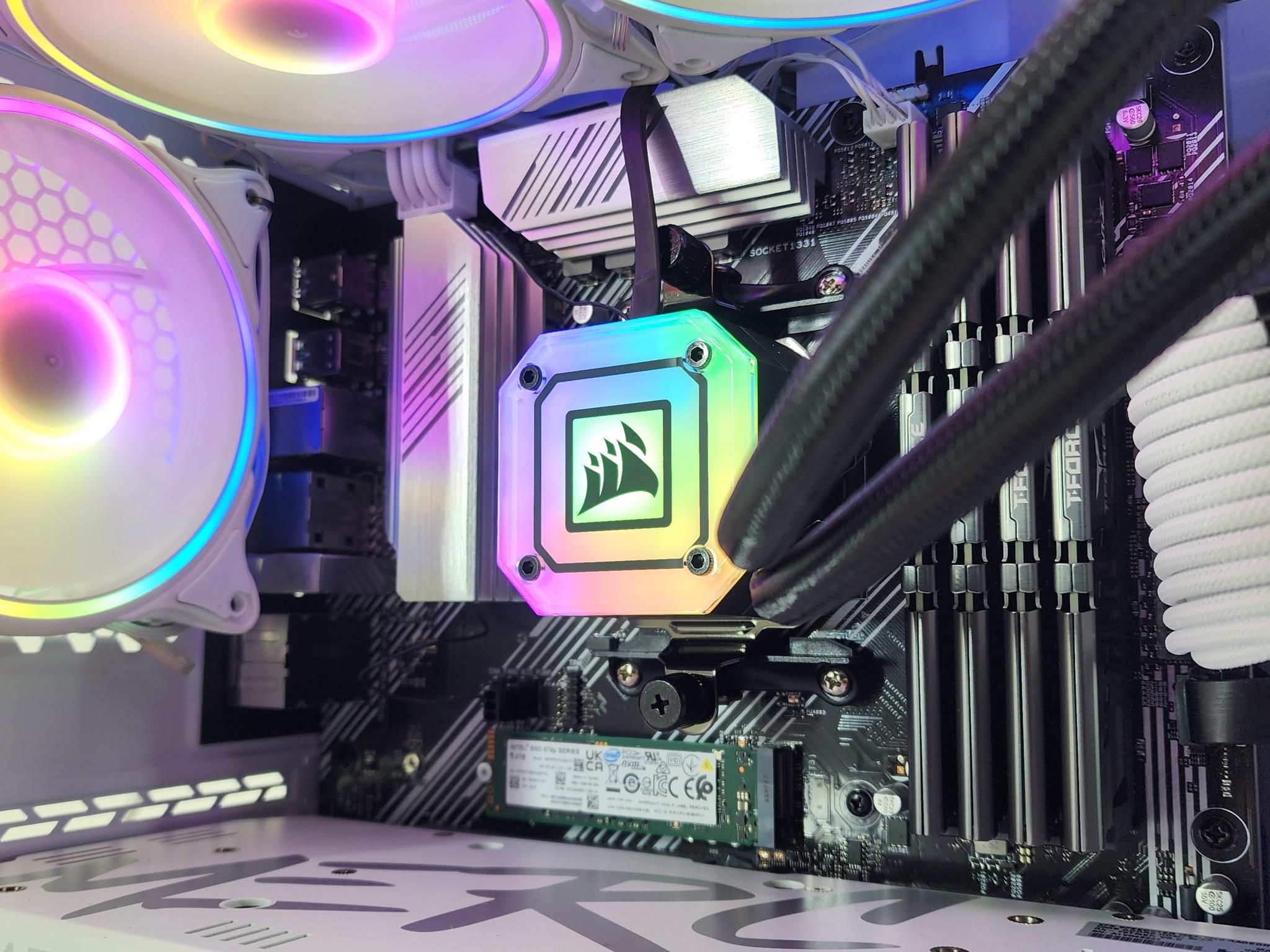 Gaming PC Ryzen 7 5700X3D 32GB RAM 2TB SSD RX 7900 XT 20GB Windows 11 Computer