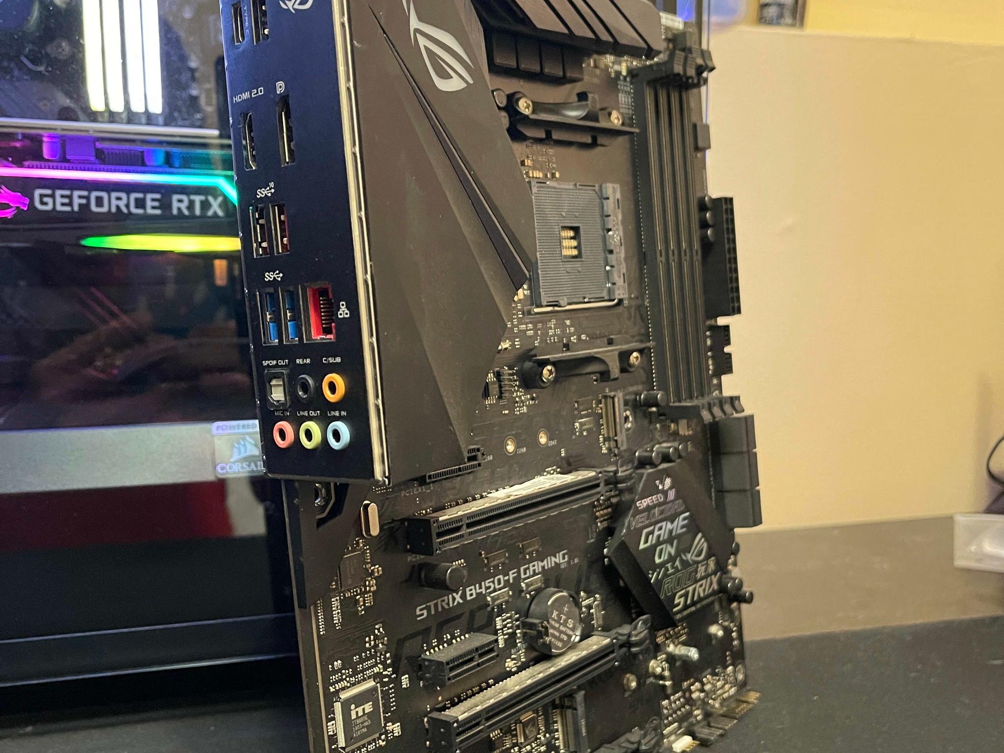 ASUS ROG STRIX B450-F GAMING MOTHERBOARD 