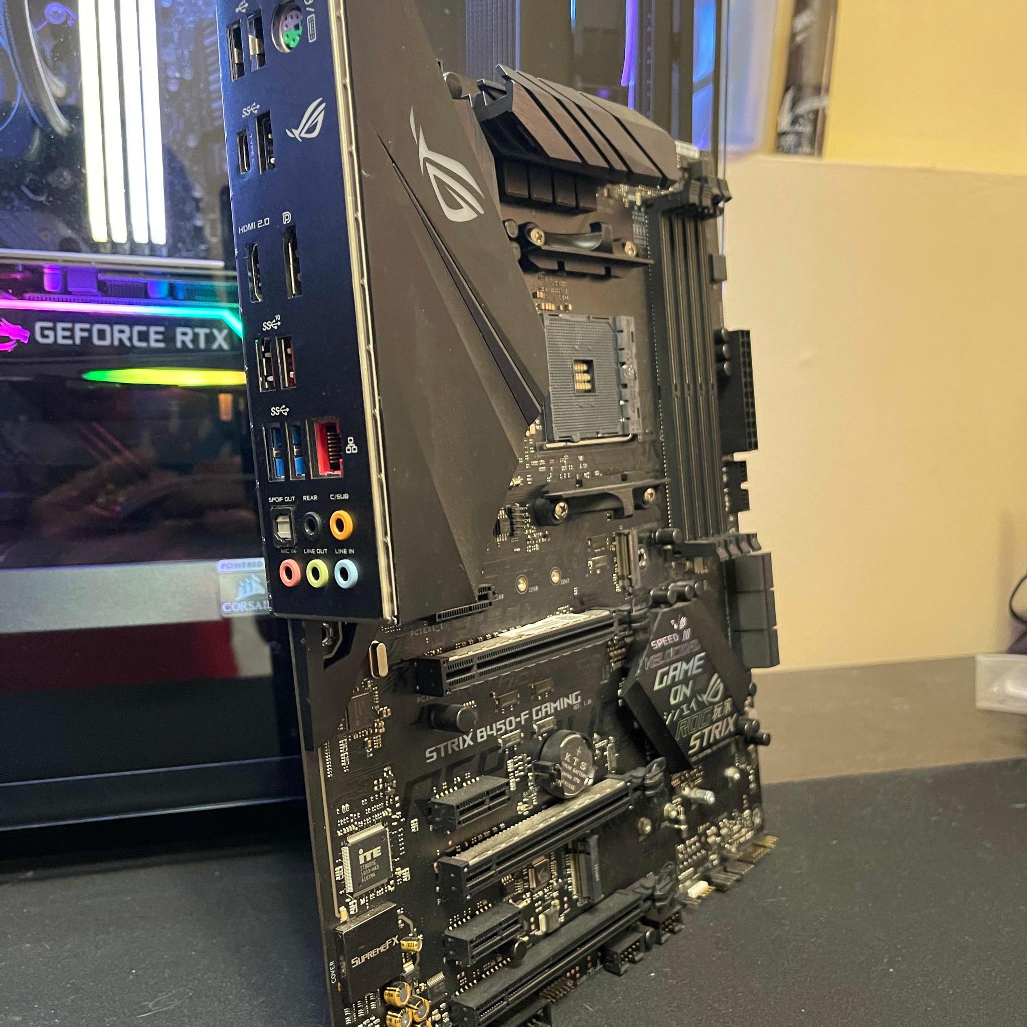 ASUS ROG STRIX B450-F GAMING MOTHERBOARD 
