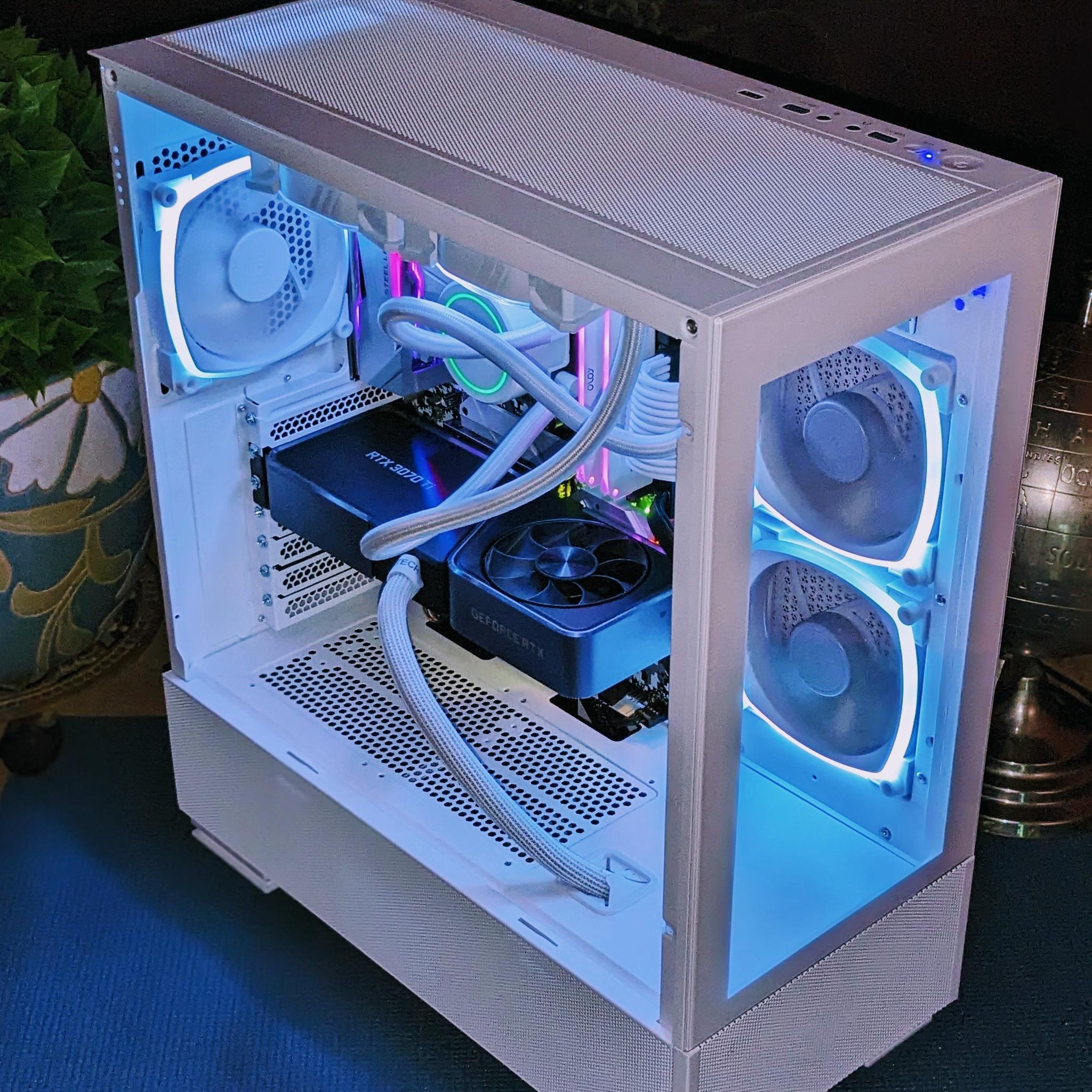 Founder's Edition |1440p ⚪️Gaming PC | RTX3070TI FE| Ryzen 7| Steel Legend| 1TB NVMe | Windows 11