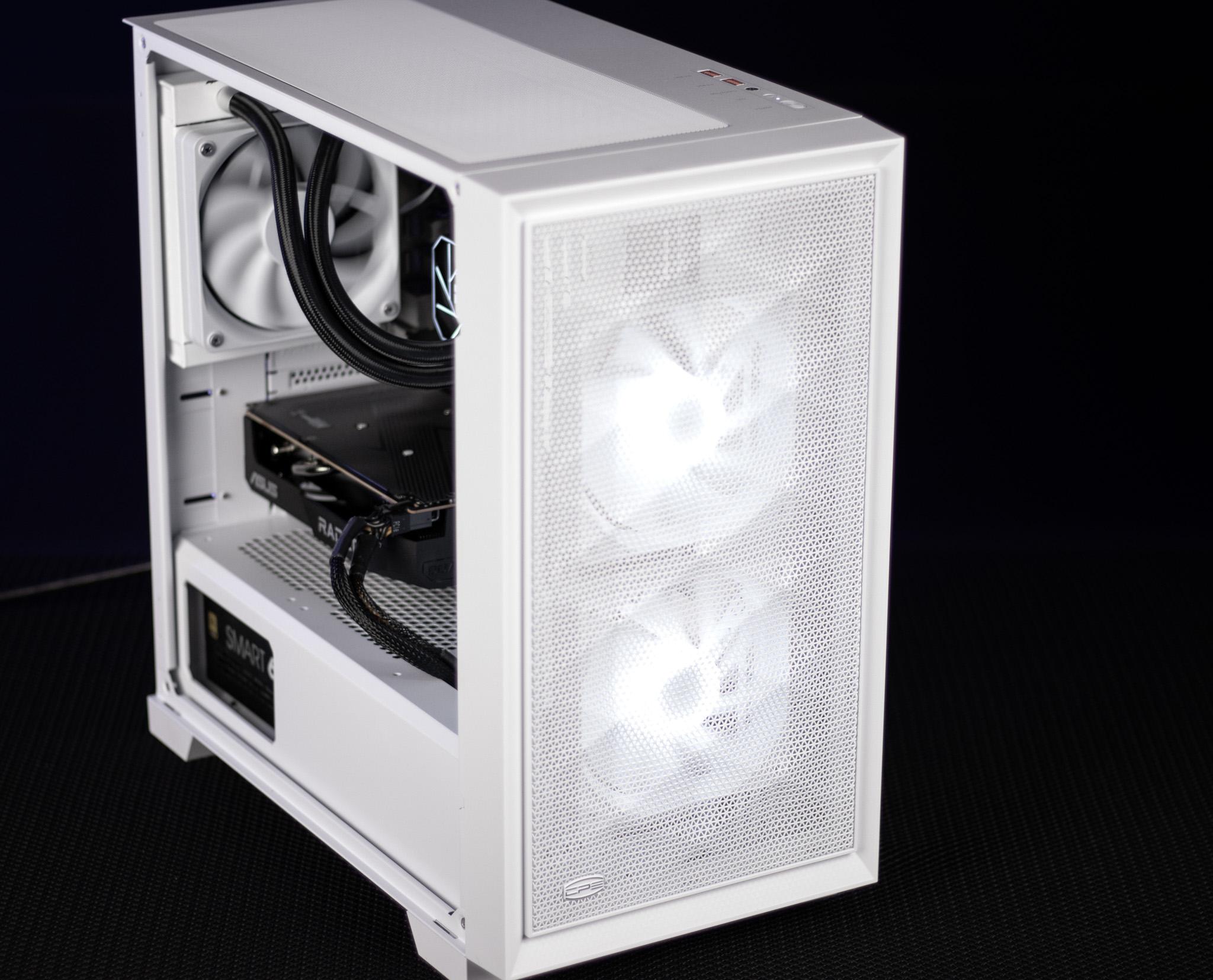 “Ecodeux” RX 7600 Ryzen 7 16GB Windows 11 1TB Gaming PC Powerhouse