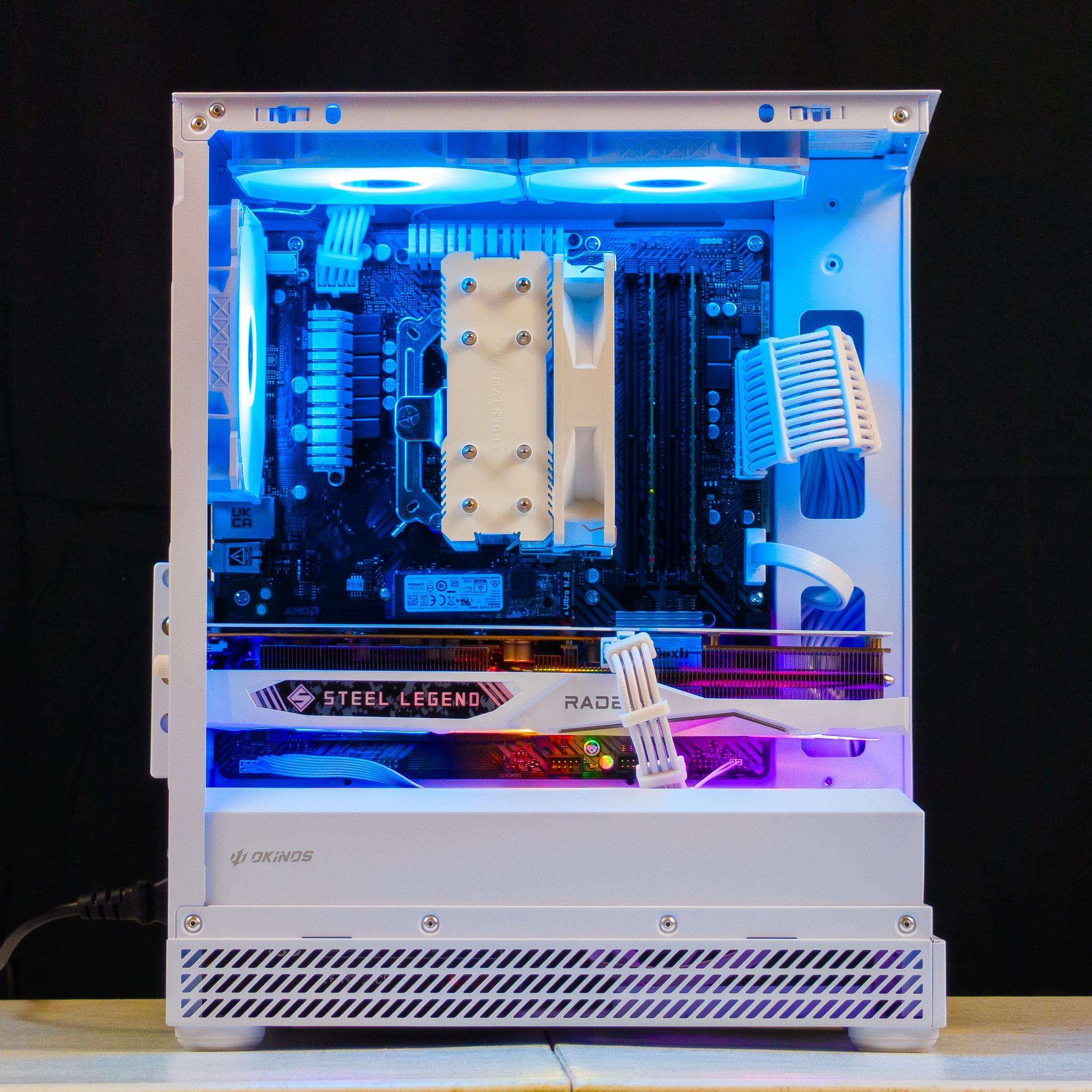🖤🤍 RX 6650XT / Ryzen 5 5500 / 16GB Gaming PC 🖤🤍
