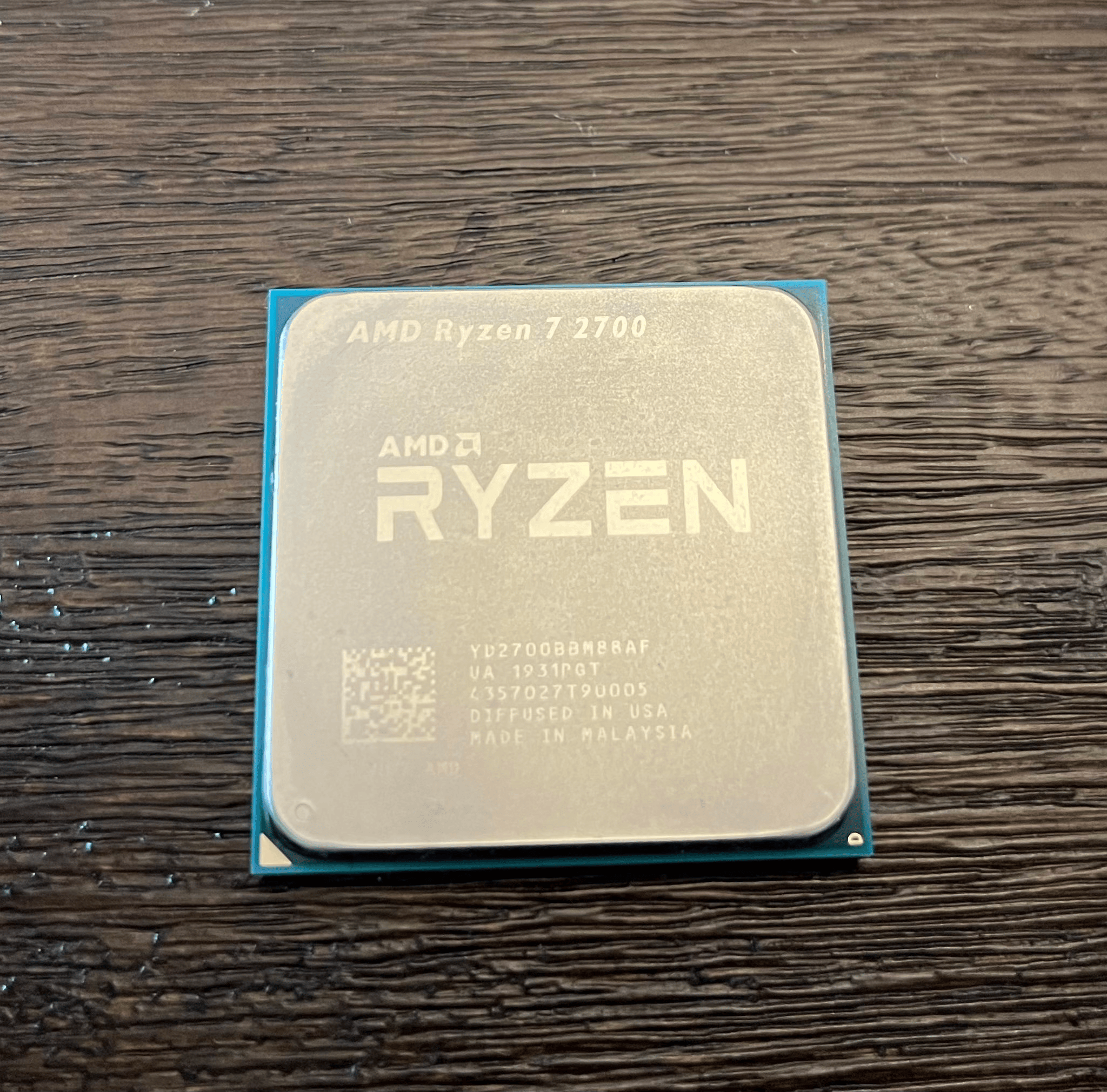 Ryzen 7 2700 8-Cores 16-Threads Zen+ Cpu
