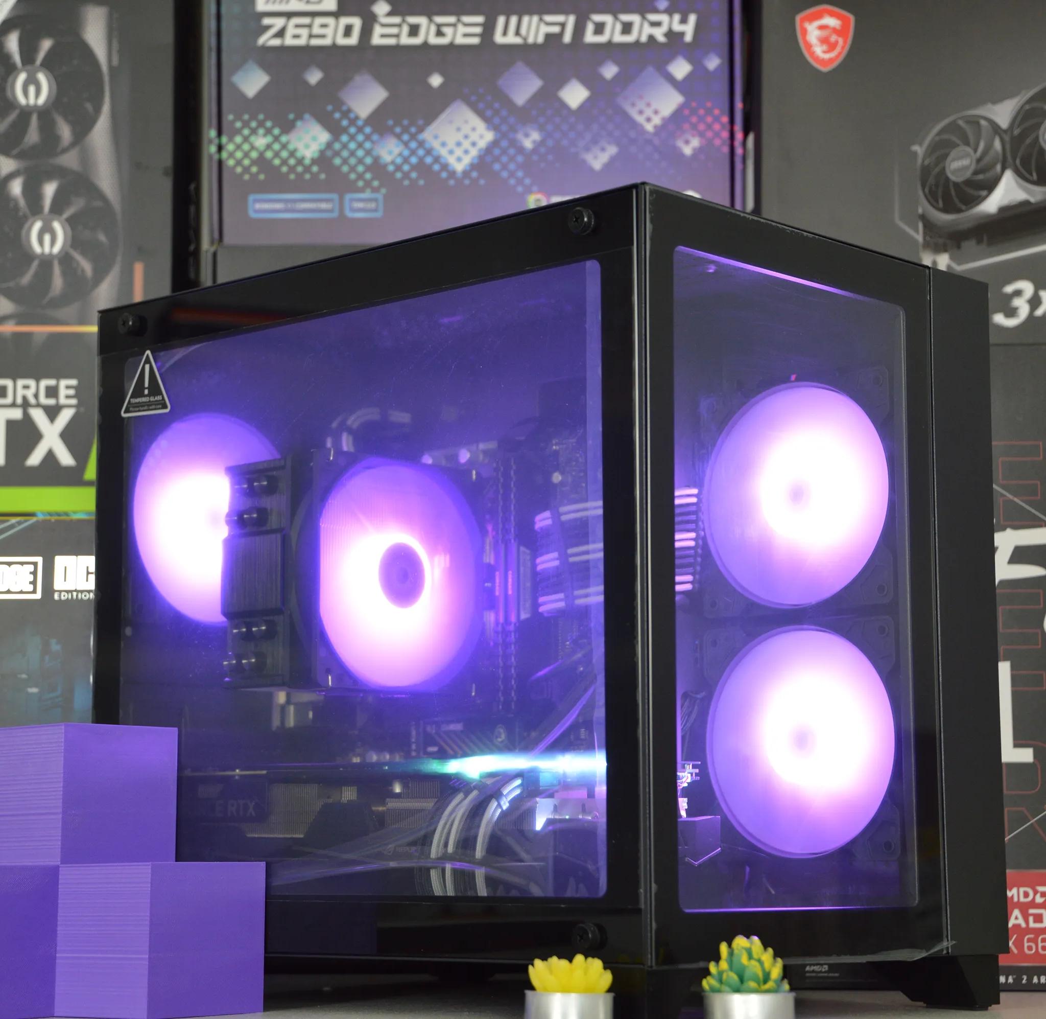 ⚫🟣| RTX 2060 6GB | RYZEN 5 3600 | 16GB DDR4 RAM | 1TB NVME SSD | Velvet Powerhouse |