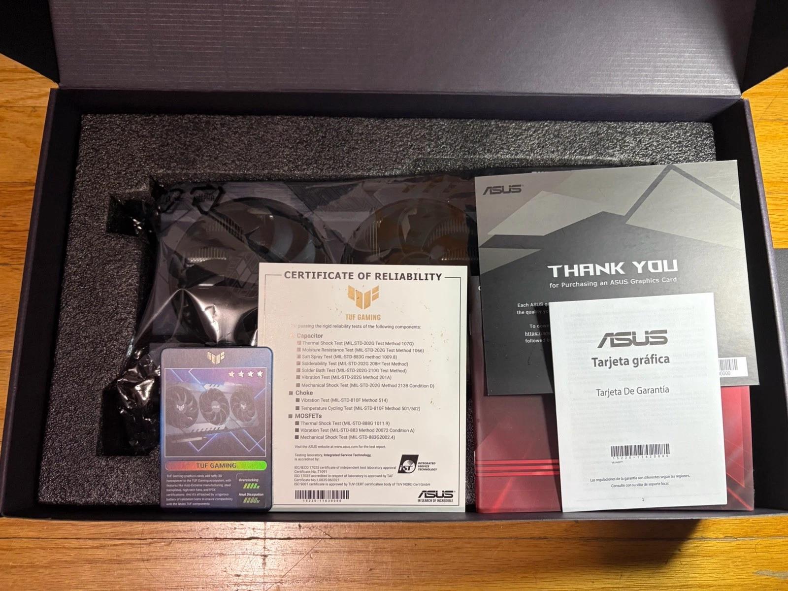 ASUS TUF GAMING OC V2 GeForce RTX 3070 LHR