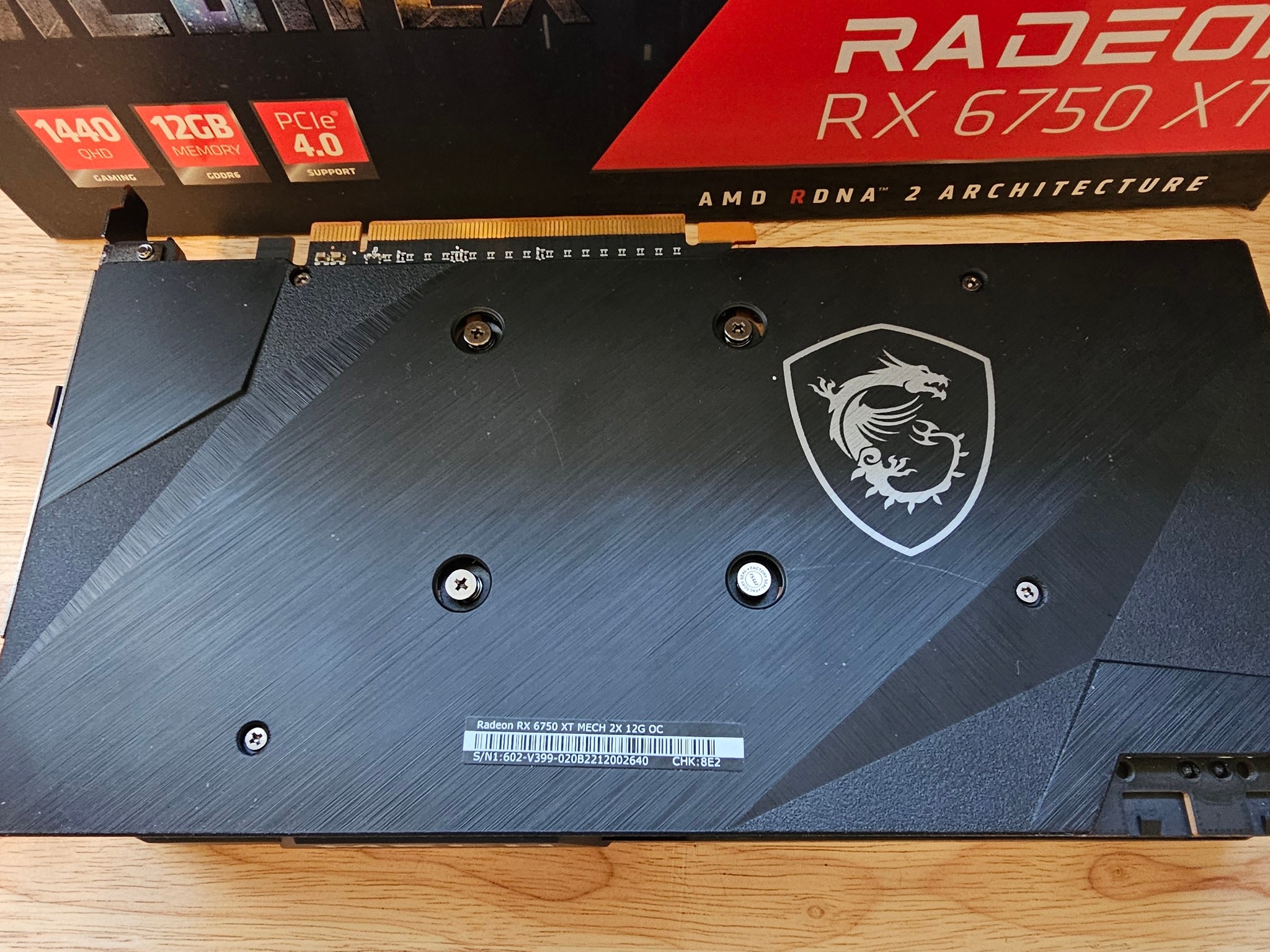 MSI MECH 2X OC Radeon RX 6750 XT