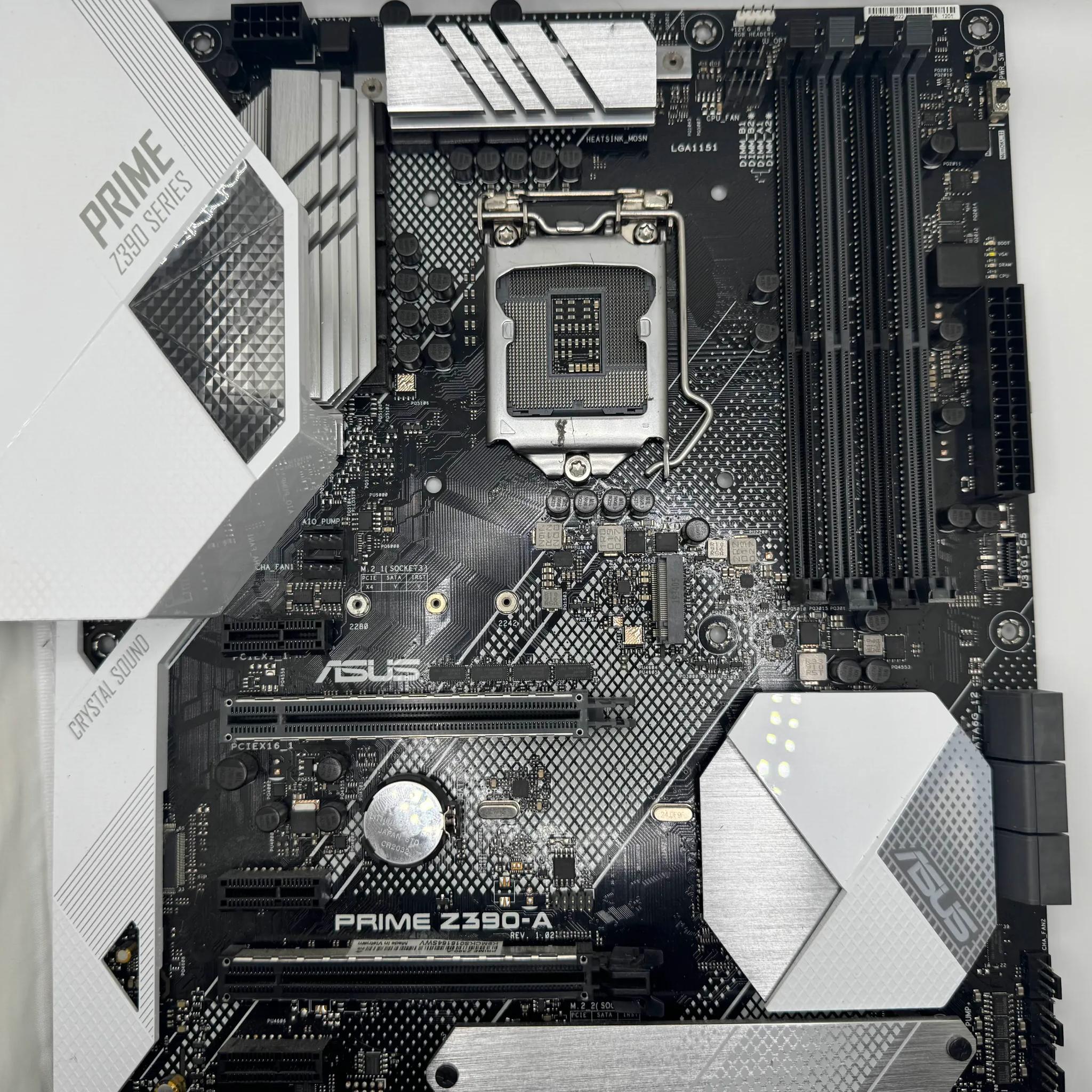 🖥️ Asus Prime Z390-A Motherboard – LGA 1151 – ATX – Intel 8th/9th Gen Ready