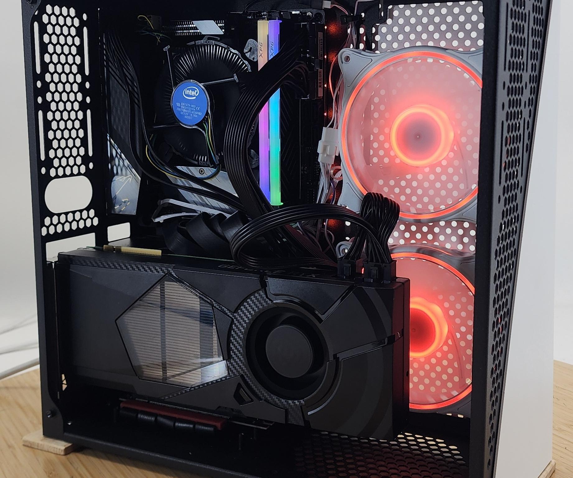 Gaming PC i7-10700K 16GB RAM 1TB SSD RTX 2080 8GB Windows 11 Computer