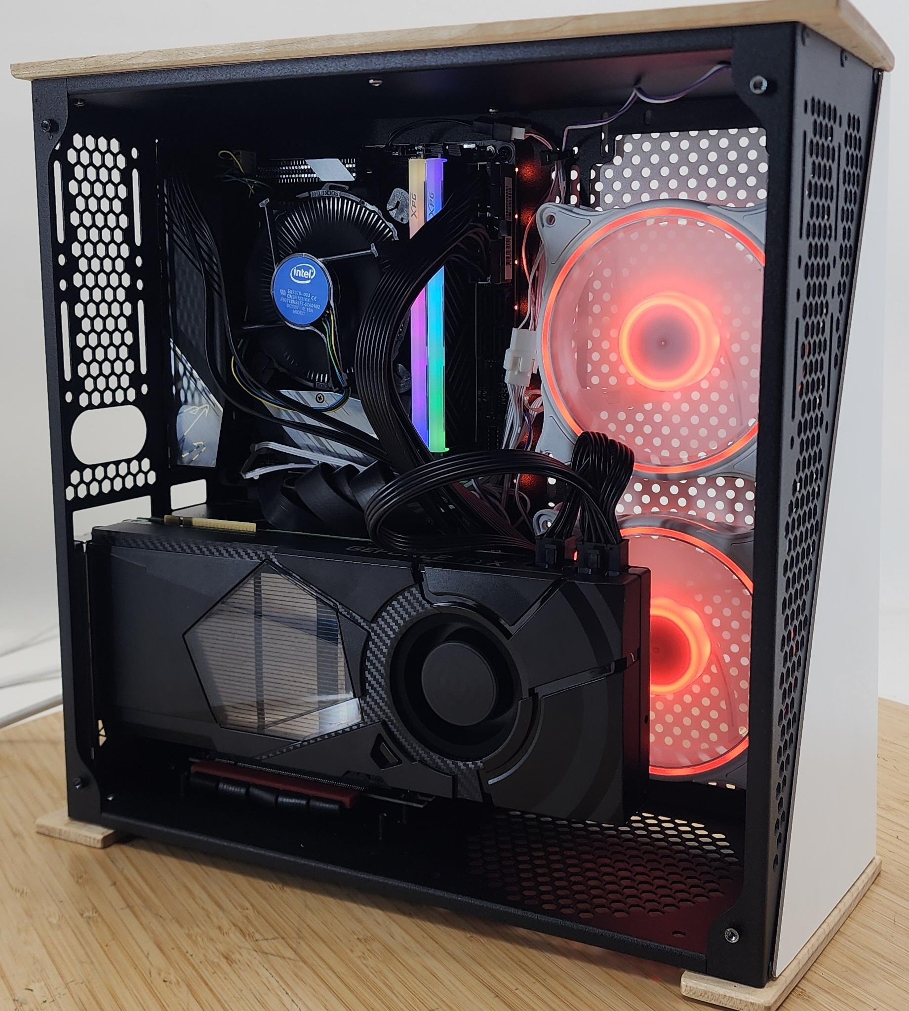 Gaming PC i7-10700K 16GB RAM 1TB SSD RTX 2080 8GB Windows 11 Computer