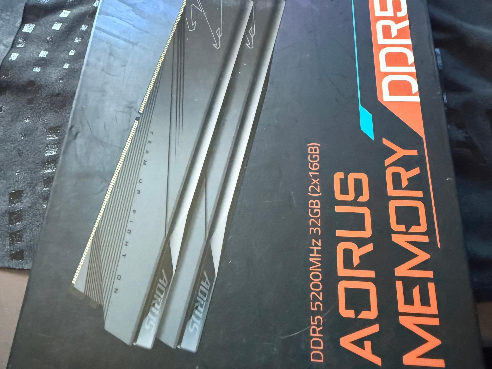 AORUS Memory DDR5 5200MHz 32GB Memory Kit, XMP 3.0