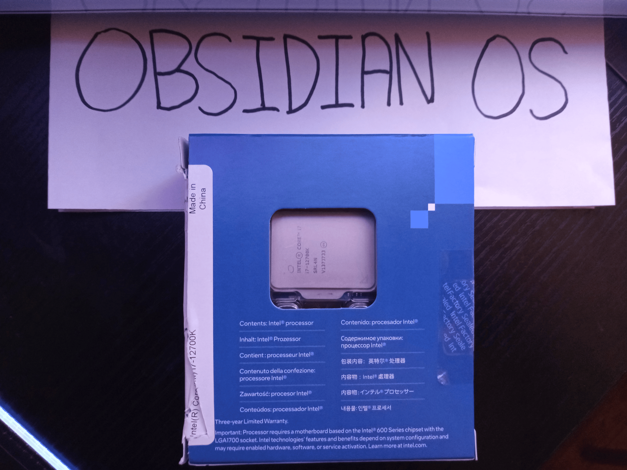 Intel Core i7-12700K