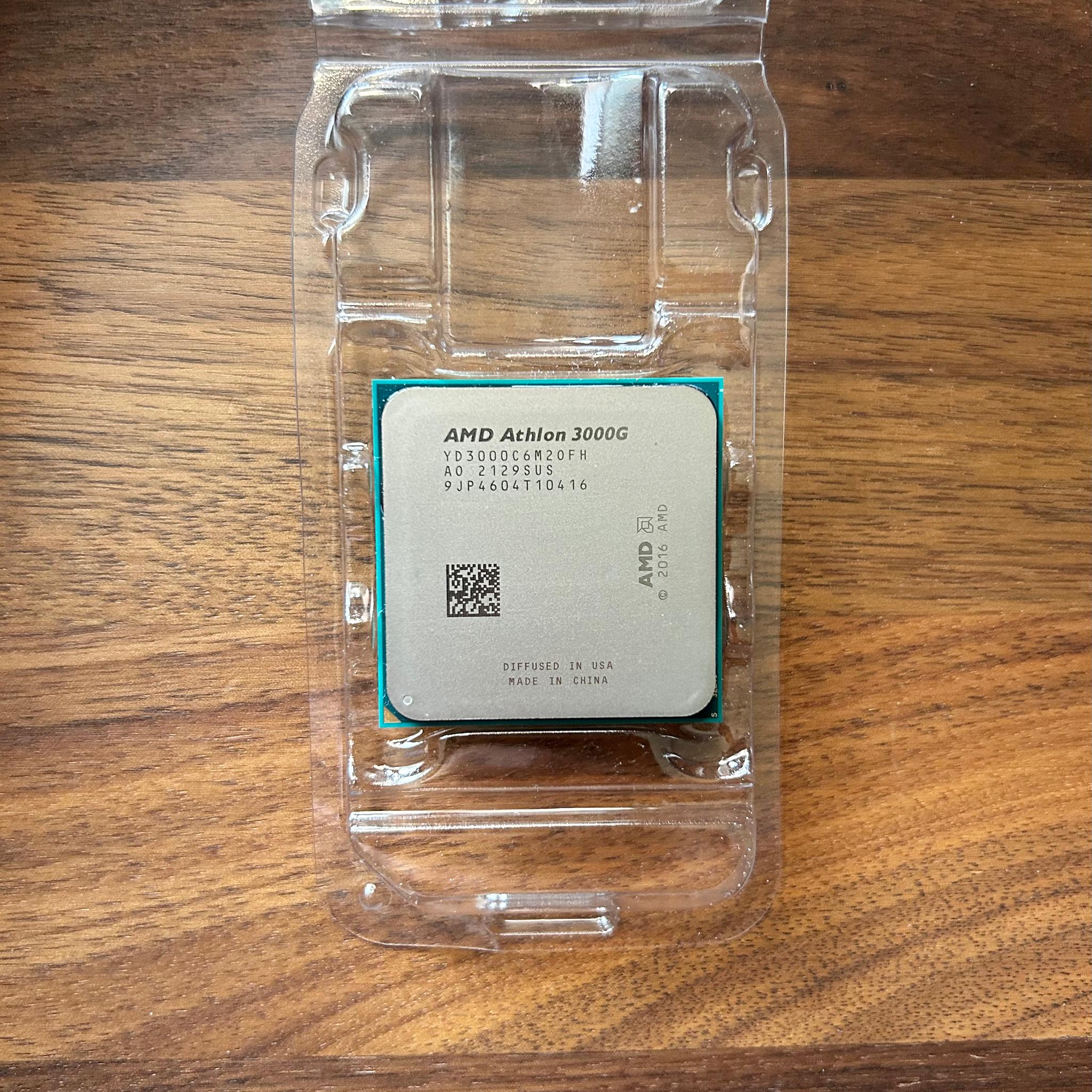 AMD Athlon 3000G 2 Cores/4 Threads Zen+ AM4