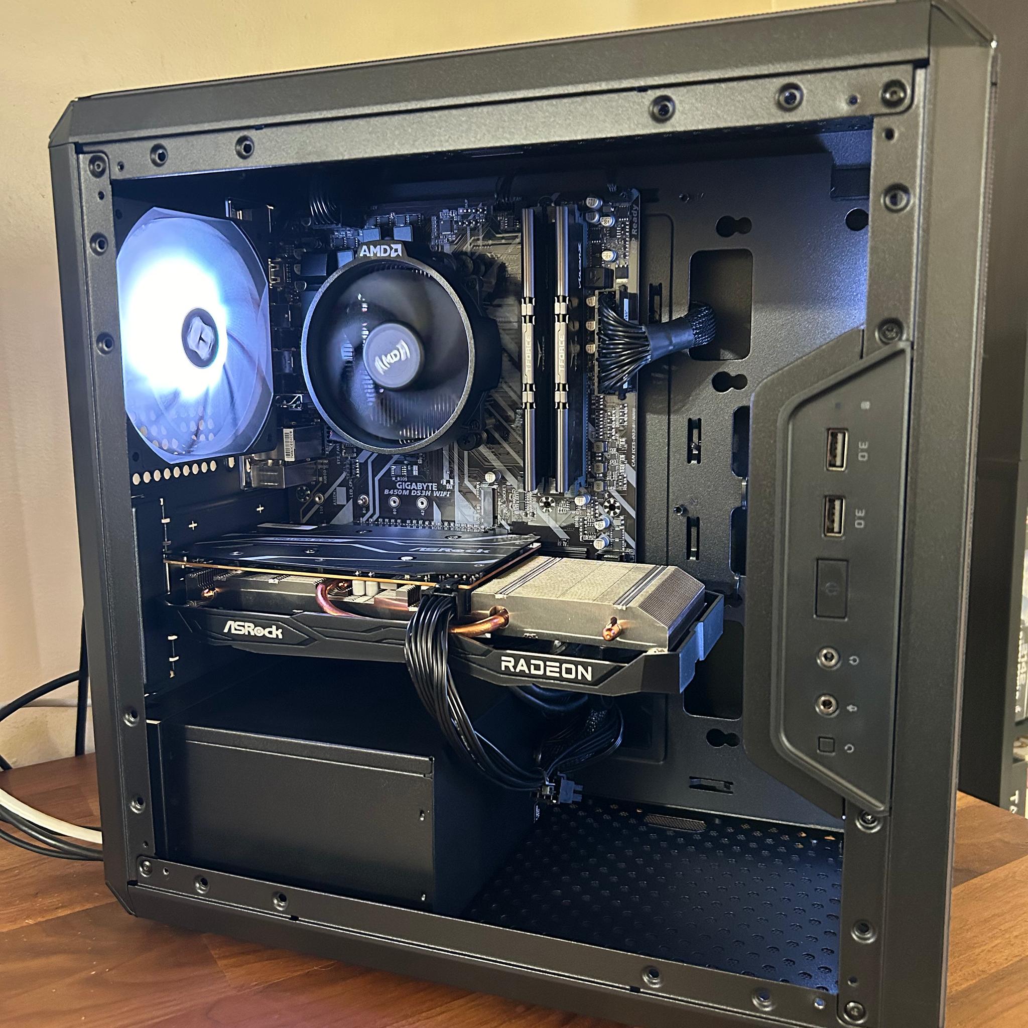 RX 6600 | Ryzen 5 4500 | 16GB DDR4 | WI-FI | The Entry Level Beast V38