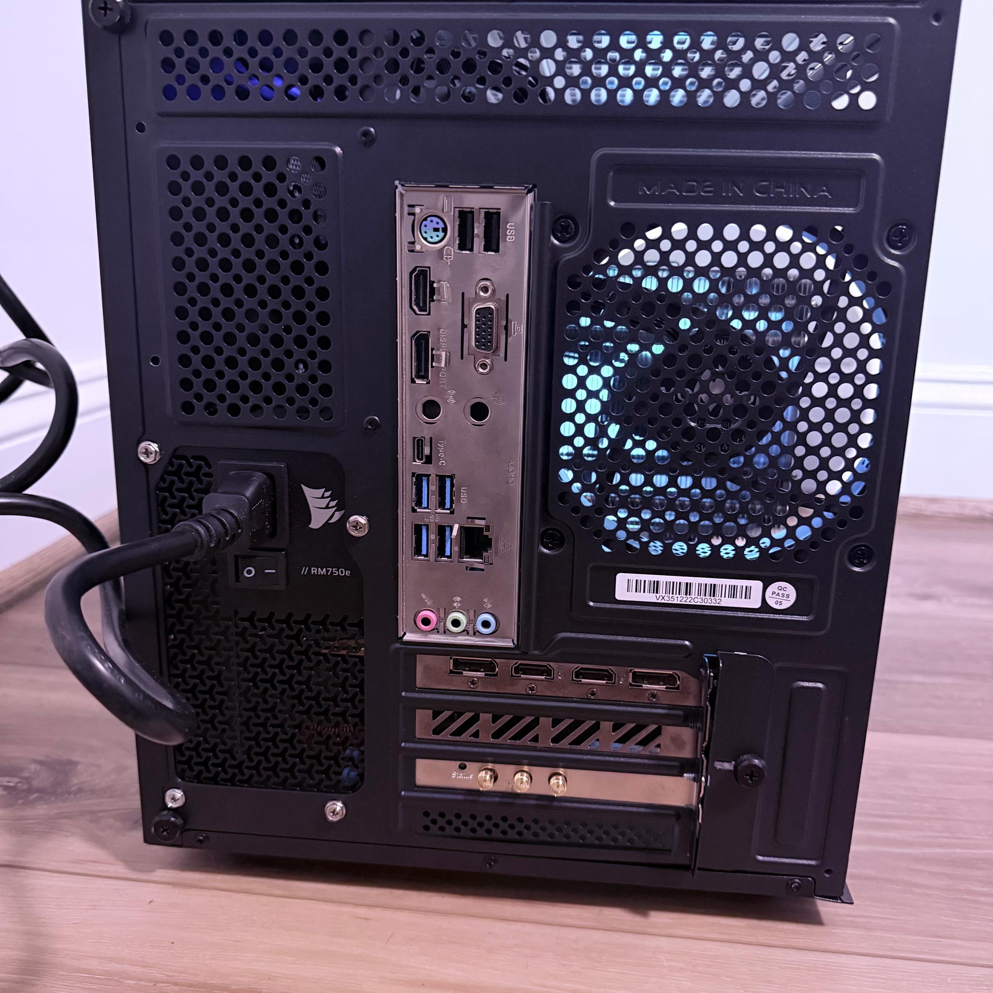 🖤👹"Black Beast"👹🖤| 1080/1440p Gaming | RTX 4060 | i5 10400 | 32gb DDR4 | 1tb SSD | WiFi/BT