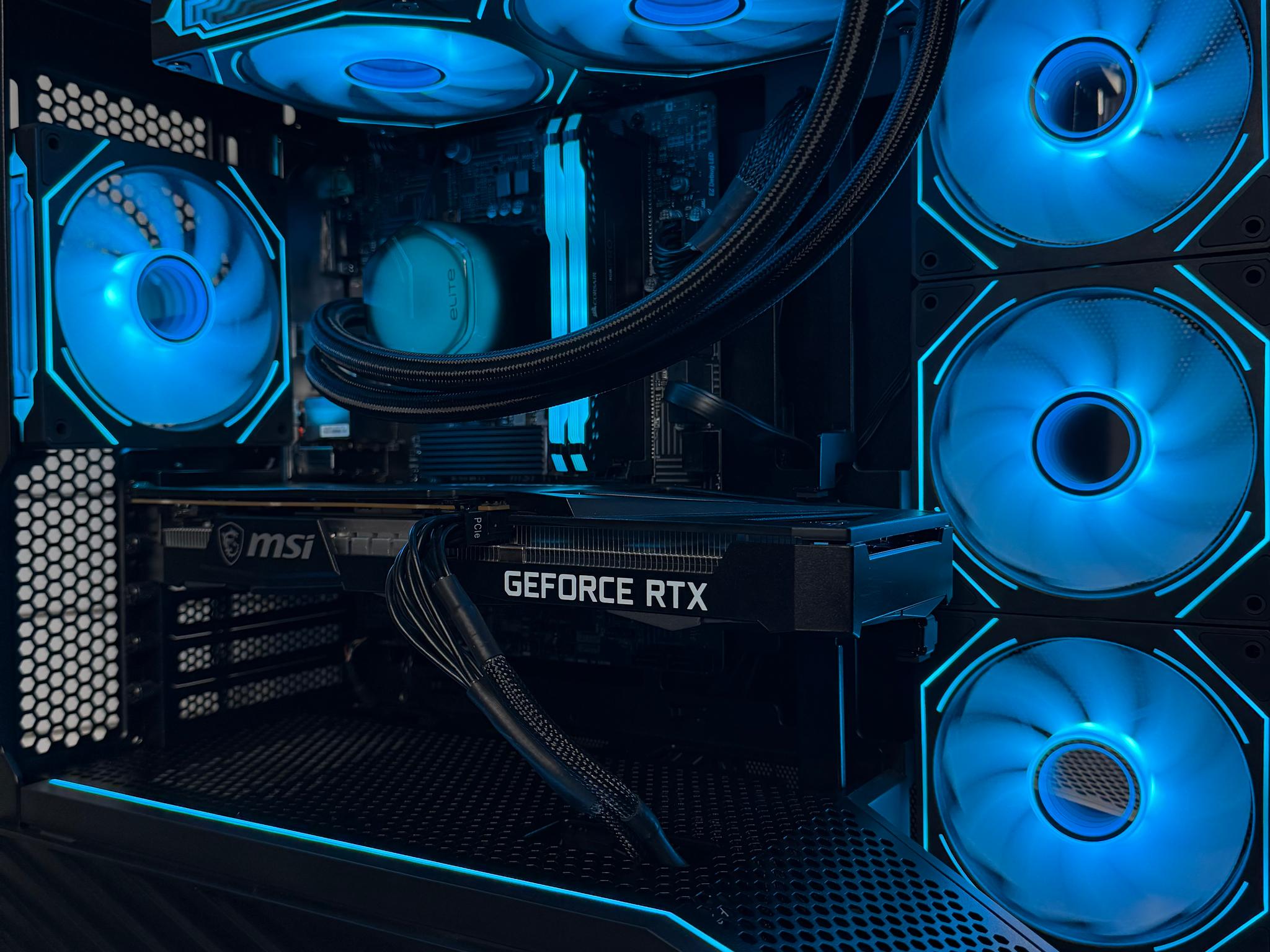 🧊 “GLACIER” | RTX 3060 12GB + i5-10400F | Liquid-Cooled 1440p Gaming PC