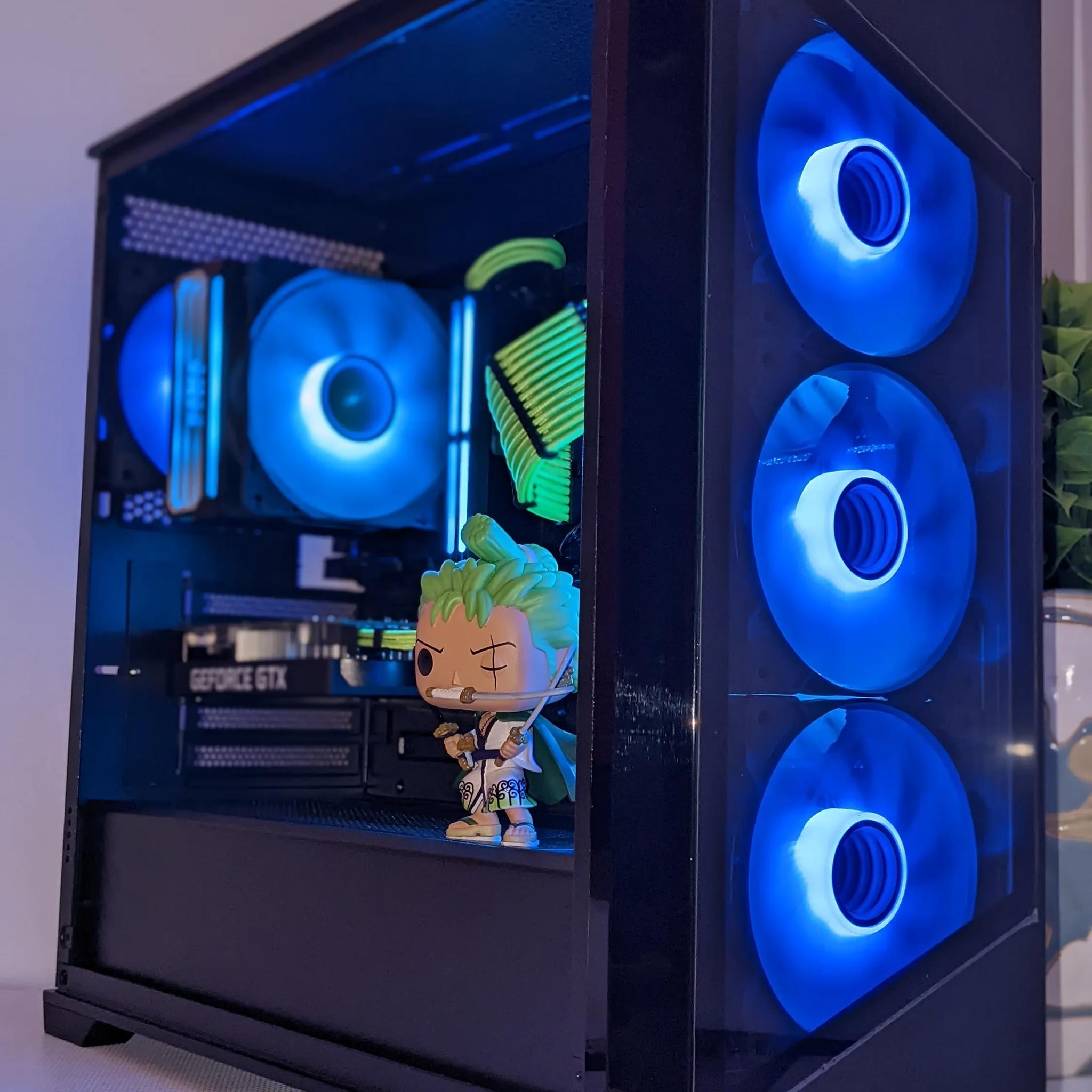 ⚔️🗡️Roronoaロロノア・ゾロ⚔️🗡️| GTX1650SUPER| Intel Core i5-6600| 32GB DDR4 RAM| 1TB SSD| Windows 11 Pro