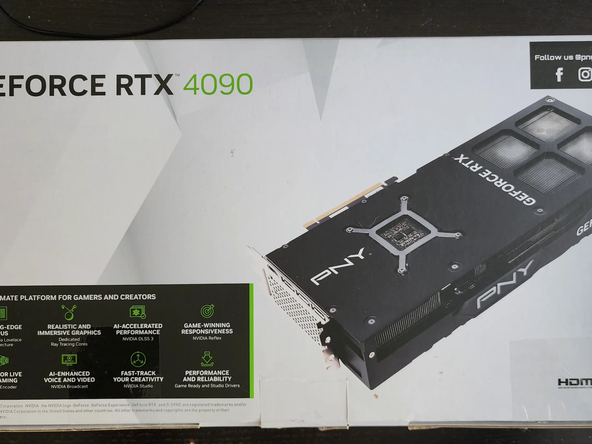 PNY GeForce RTX 4090, Triple Fan, 24GB