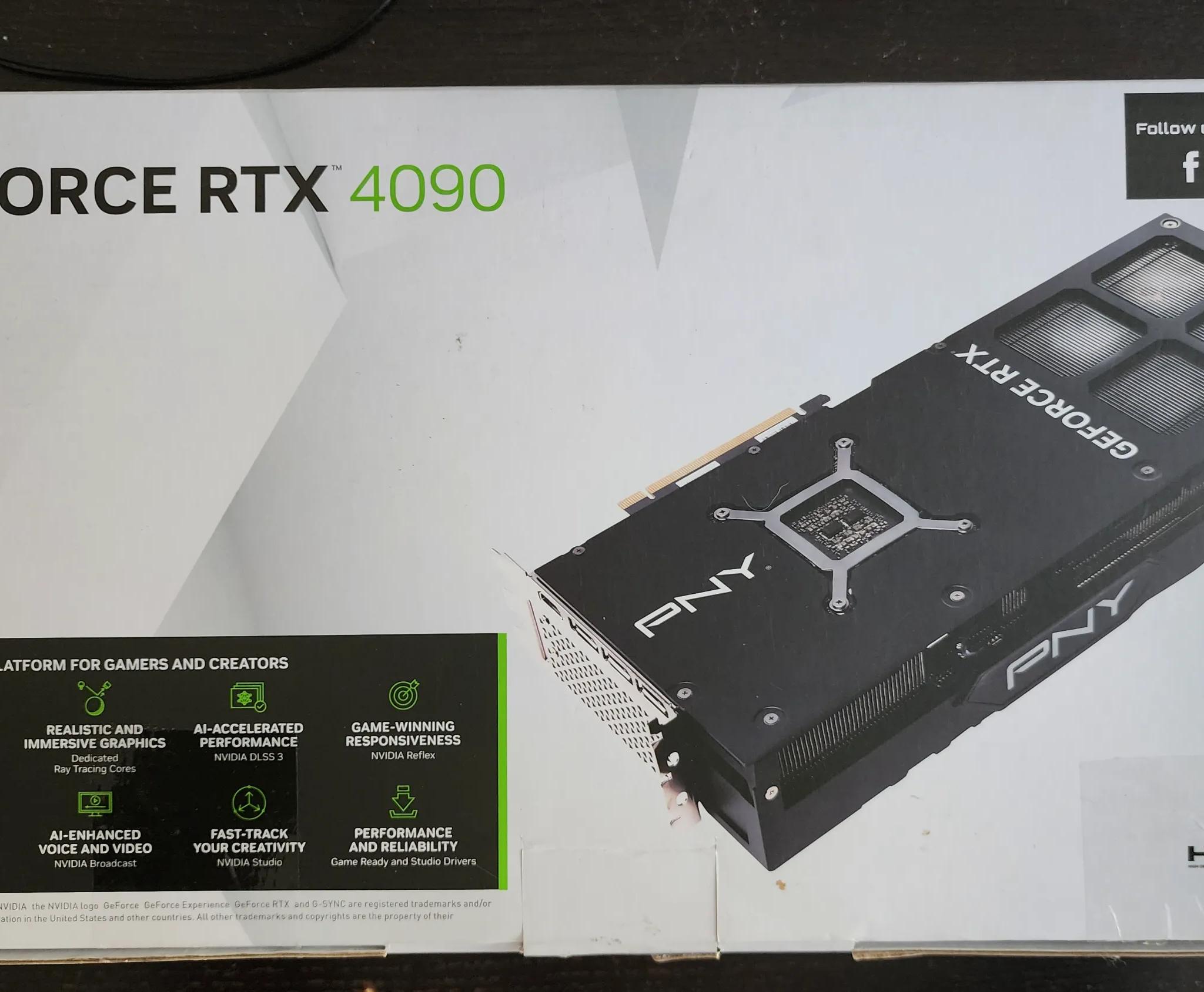 PNY GeForce RTX 4090, Triple Fan, 24GB