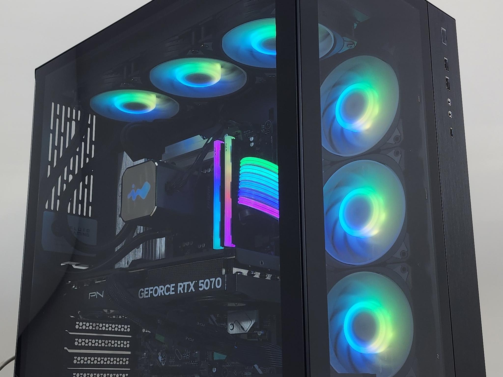 Gaming PC Ultra 7 270K 32GB RAM 1TB SSD RTX 5070 12GB Windows 11 Computer