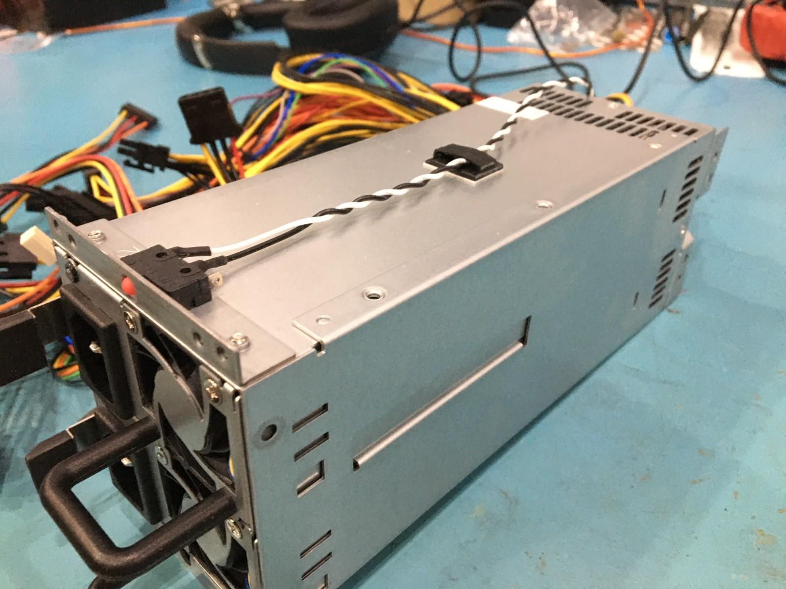 SilverStone GM800 2U 800W 80 Plus Gold Redundant Server PSU SST-GM800-2UG