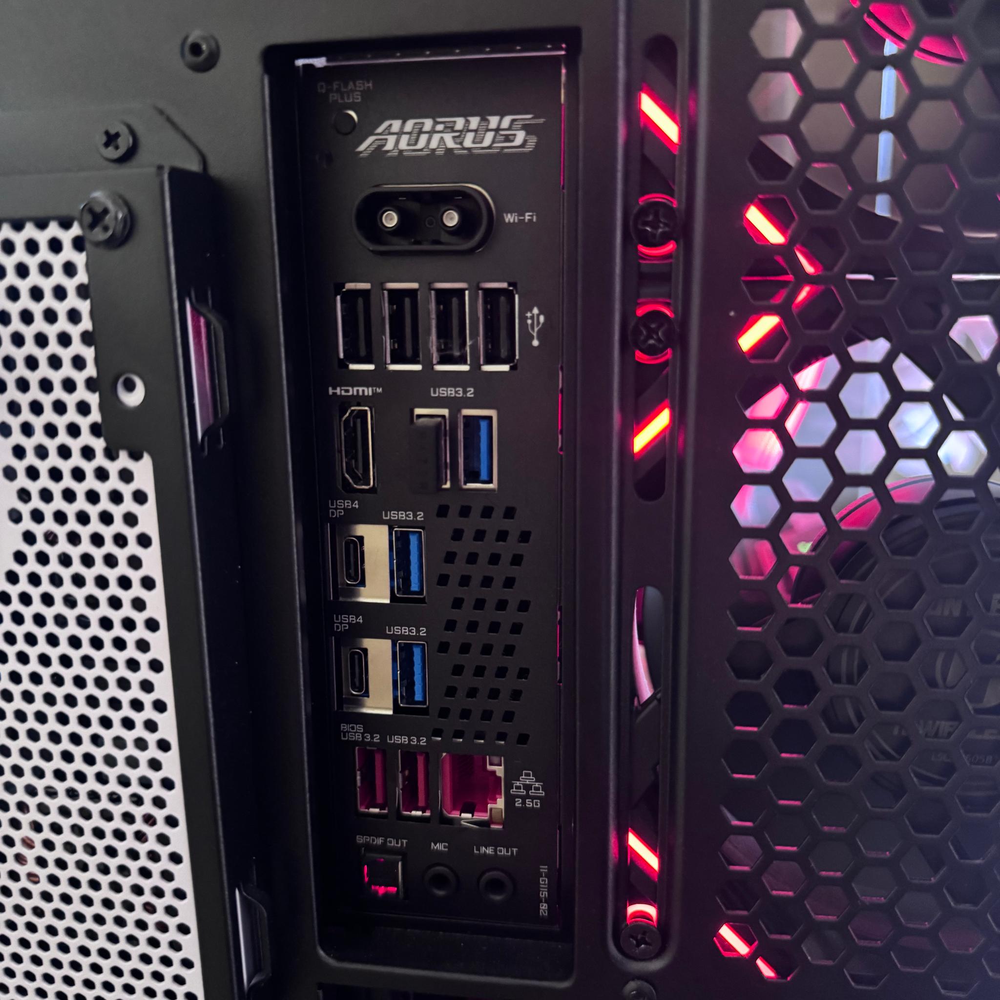 Custom built gaming pc ft. Ryzen 9 9950x3d