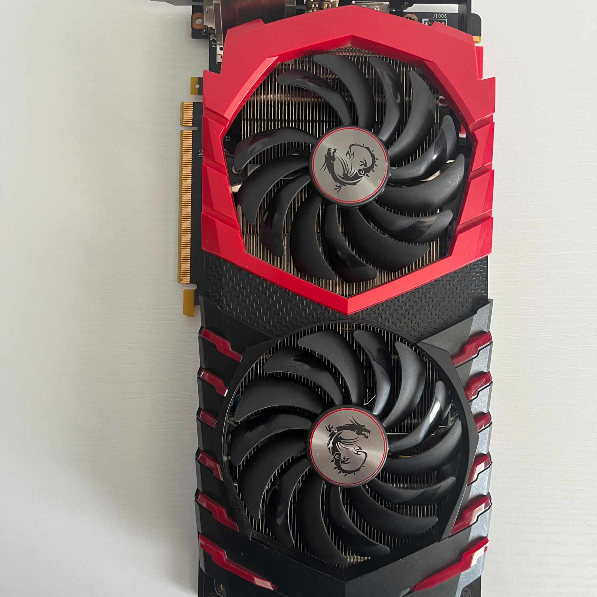 MSI GTX 1070 8GB GAMING X