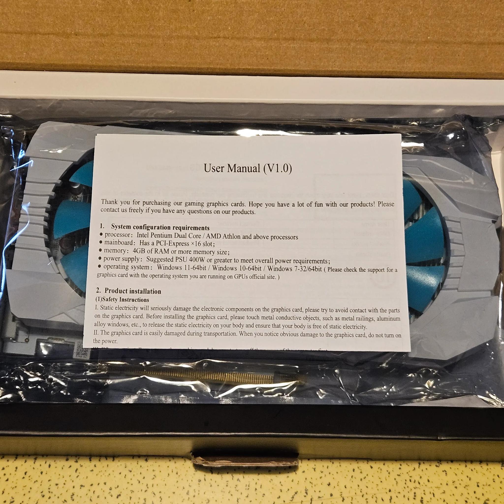 **For Sale** SRhonyra RX 590 GME 8GB White GPU