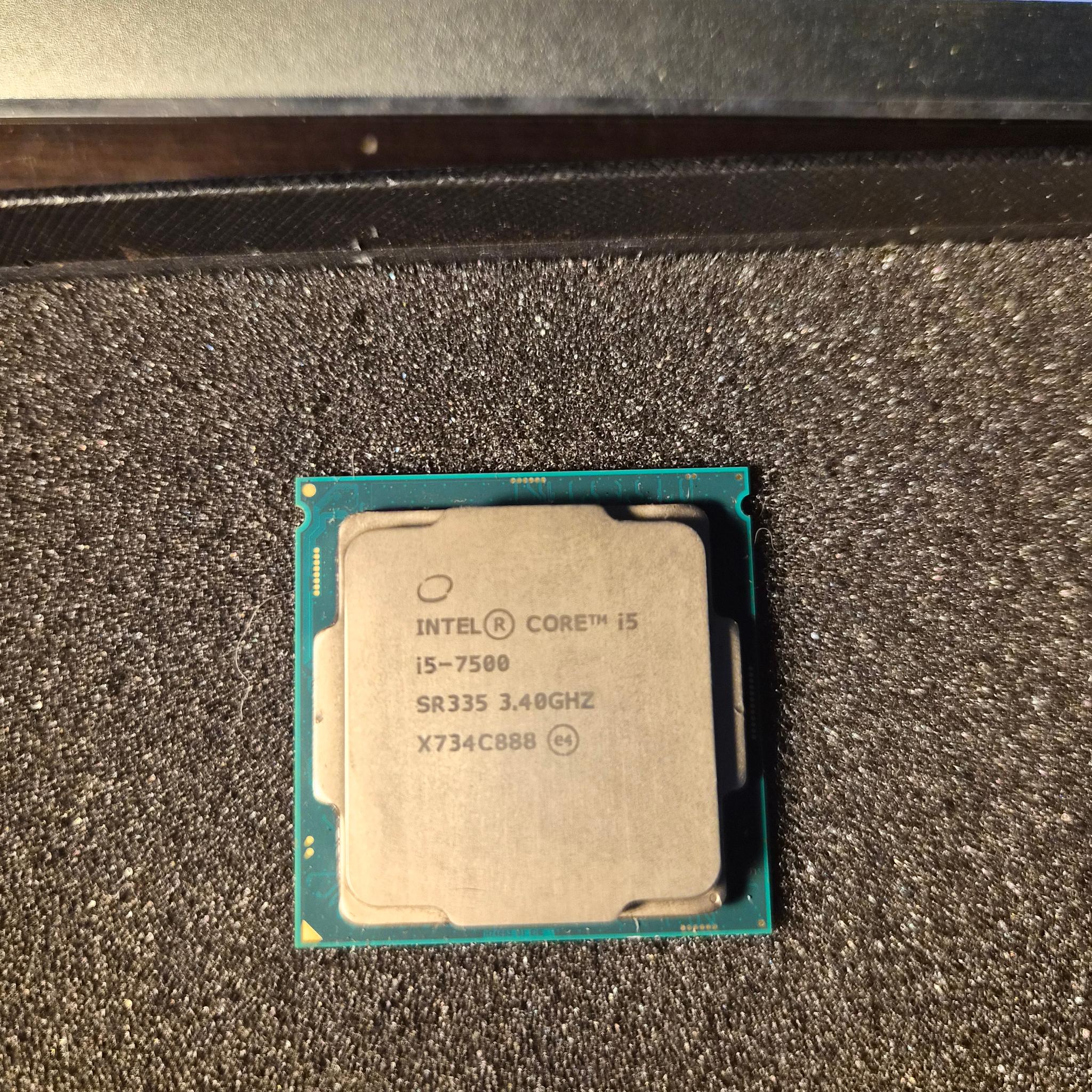 I5-7500 4 cores 3.40ghz