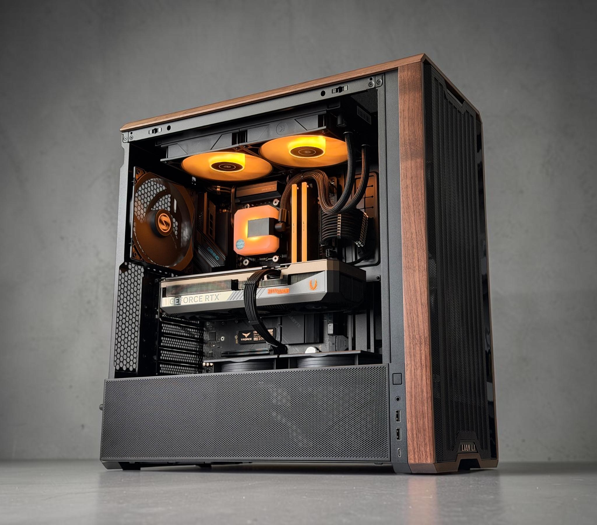 🤎🪵Max Performance 🟫 Nvidia RTX 5080 16GB🟫AMD Ryzen 7 9800X3D🟫32GB DDR5🟫 3TB NVME SSD