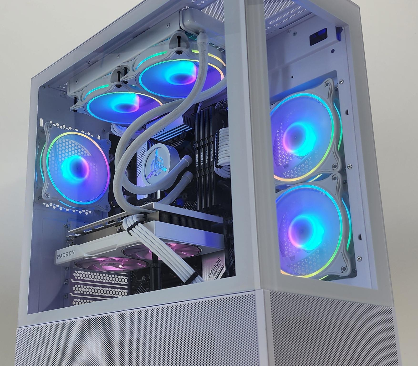 Gaming PC Ryzen 5 5500 32GB RAM 1TB SSD RX 6650 XT 8GB Windows 11 Computer
