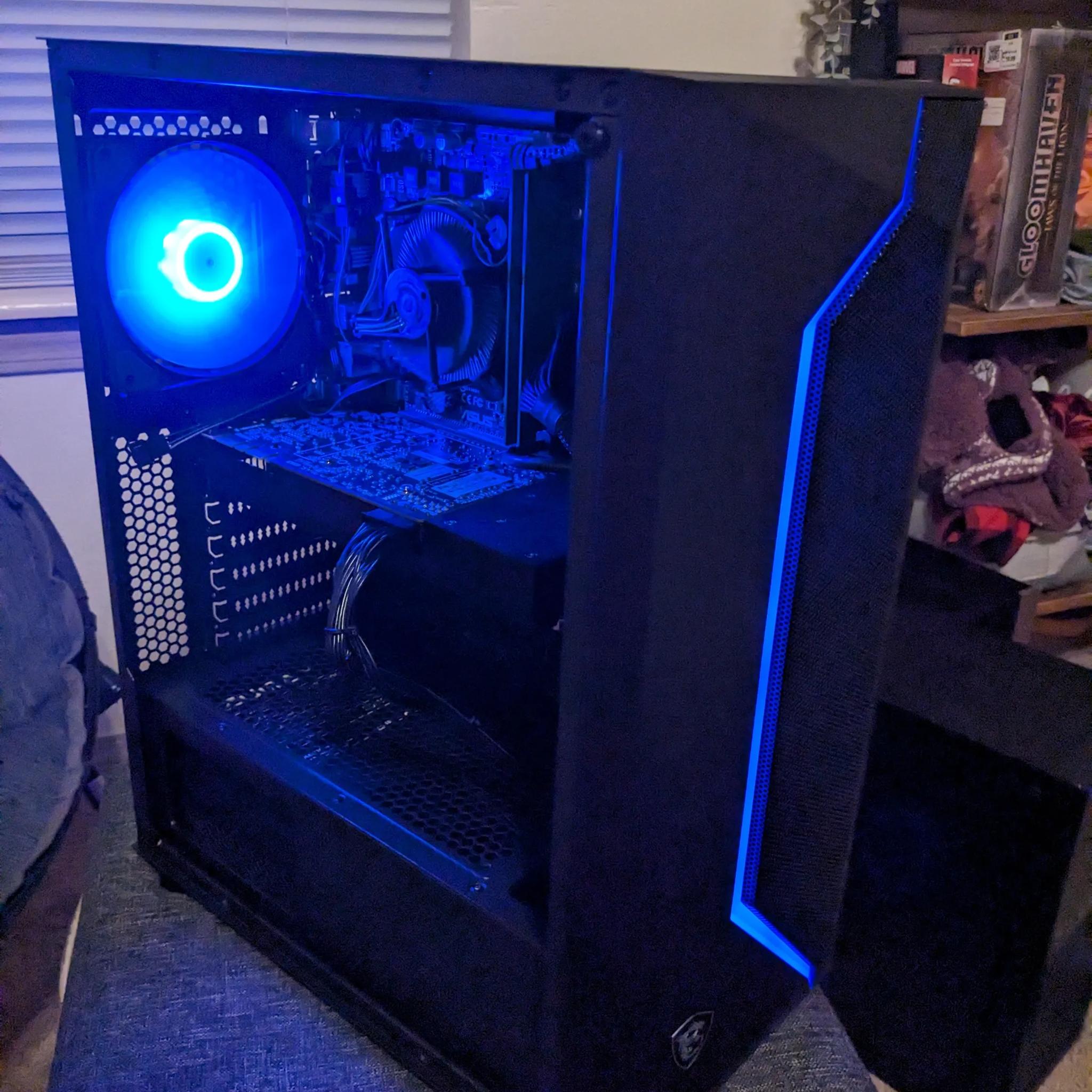 FREE SHIP|| i5-6600, GTX 970 4GB, 16GB RAM, 480GB SSD, Win11, RGB, WiFi