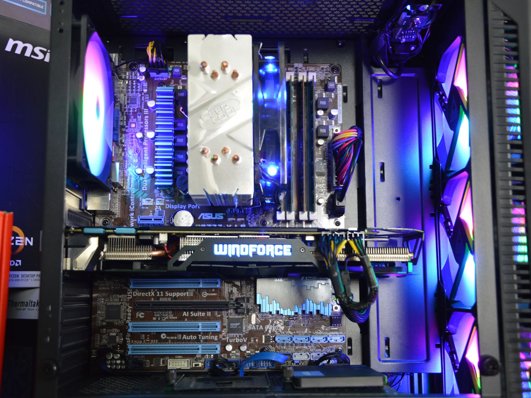 🔵🌈| GTX 970 4GB | INTEL i7 3770k | 16GB DDR3 RAM | 512GB NVME SSD | Rainbow Ice |