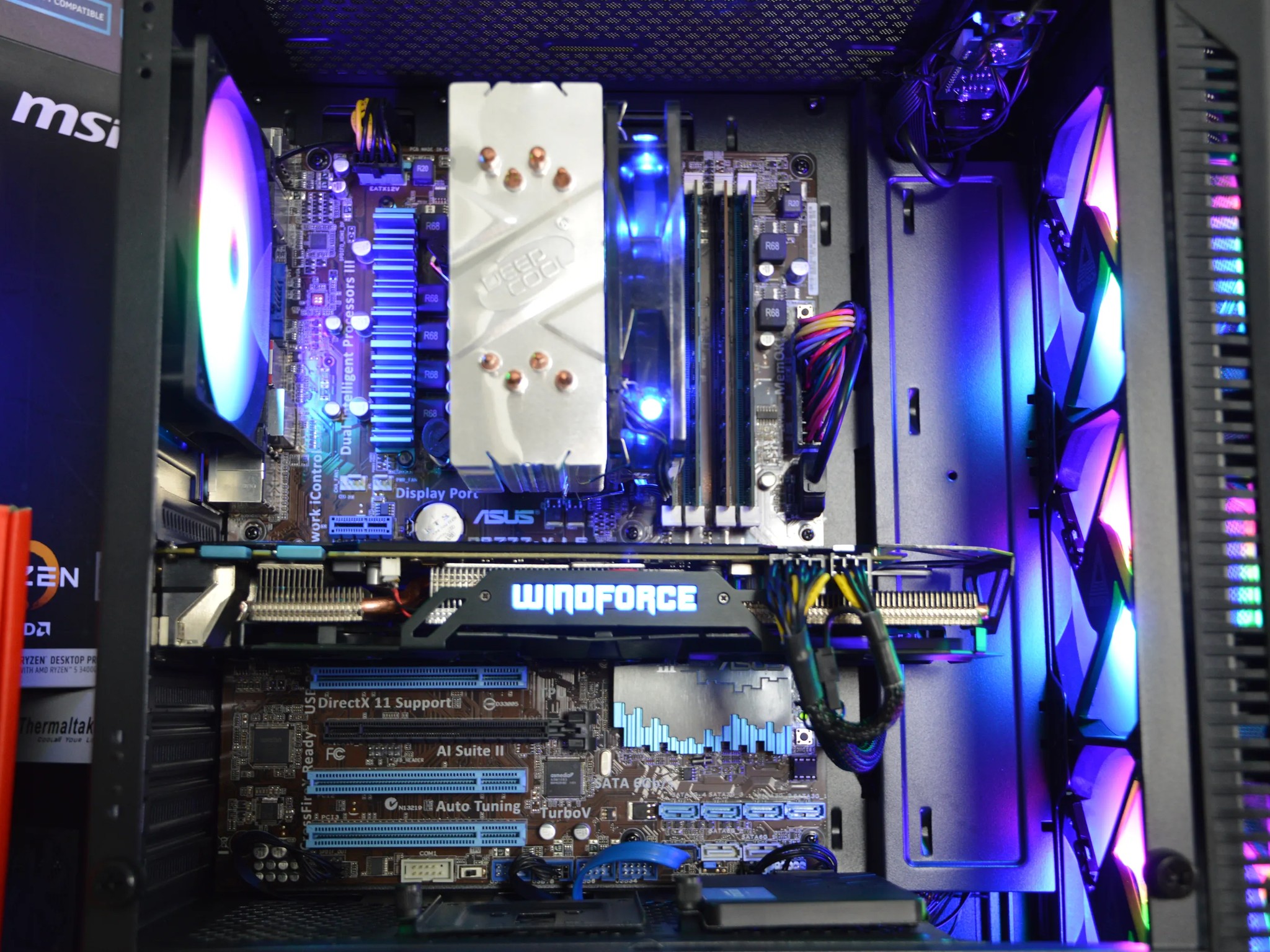 🔵🌈| GTX 970 4GB | INTEL i7 3770k | 16GB DDR3 RAM | 512GB NVME SSD | Rainbow Ice |