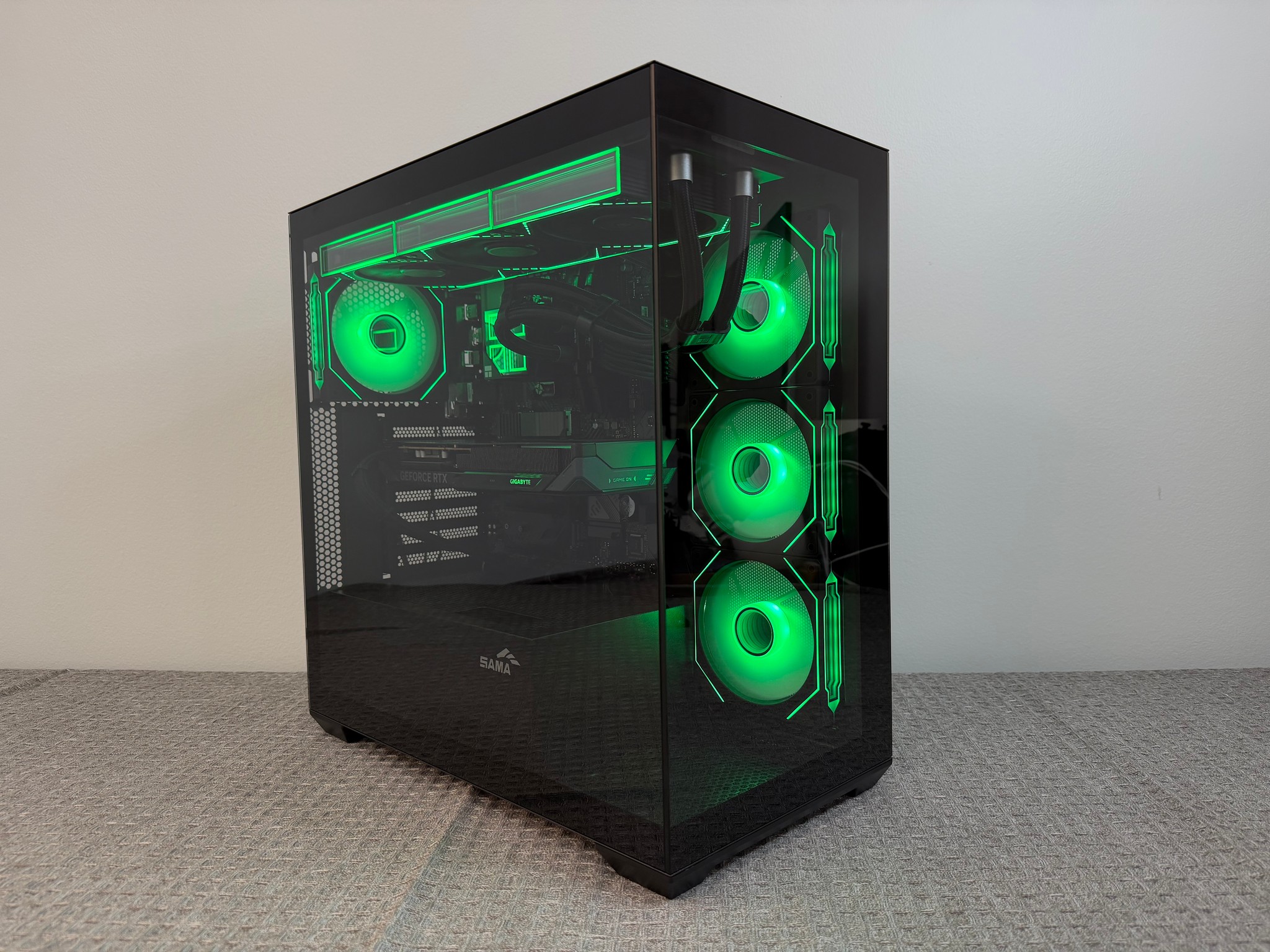 RTX 5060 8GB OC • RYZEN 5 5600 • B550 WIFI • 16GB DDR4 • 512GB SSD • 360MM AIO NEW CUSTOM GAMING PC