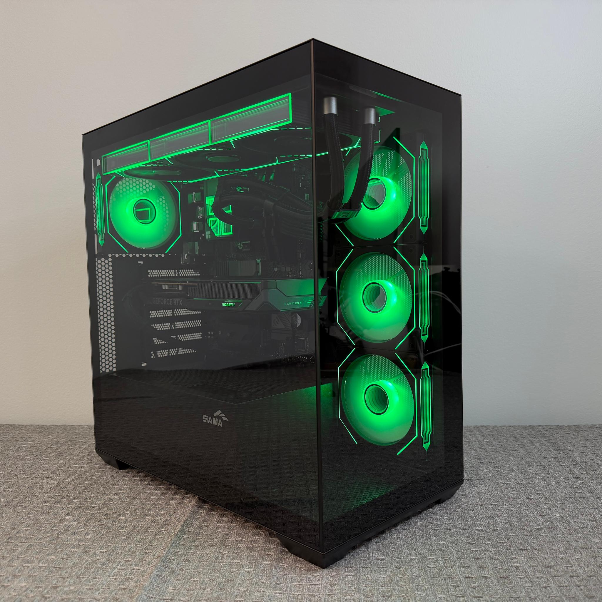 RTX 5060 8GB OC • RYZEN 5 5600 • B550 WIFI • 16GB DDR4 • 512GB SSD • 360MM AIO NEW CUSTOM GAMING PC