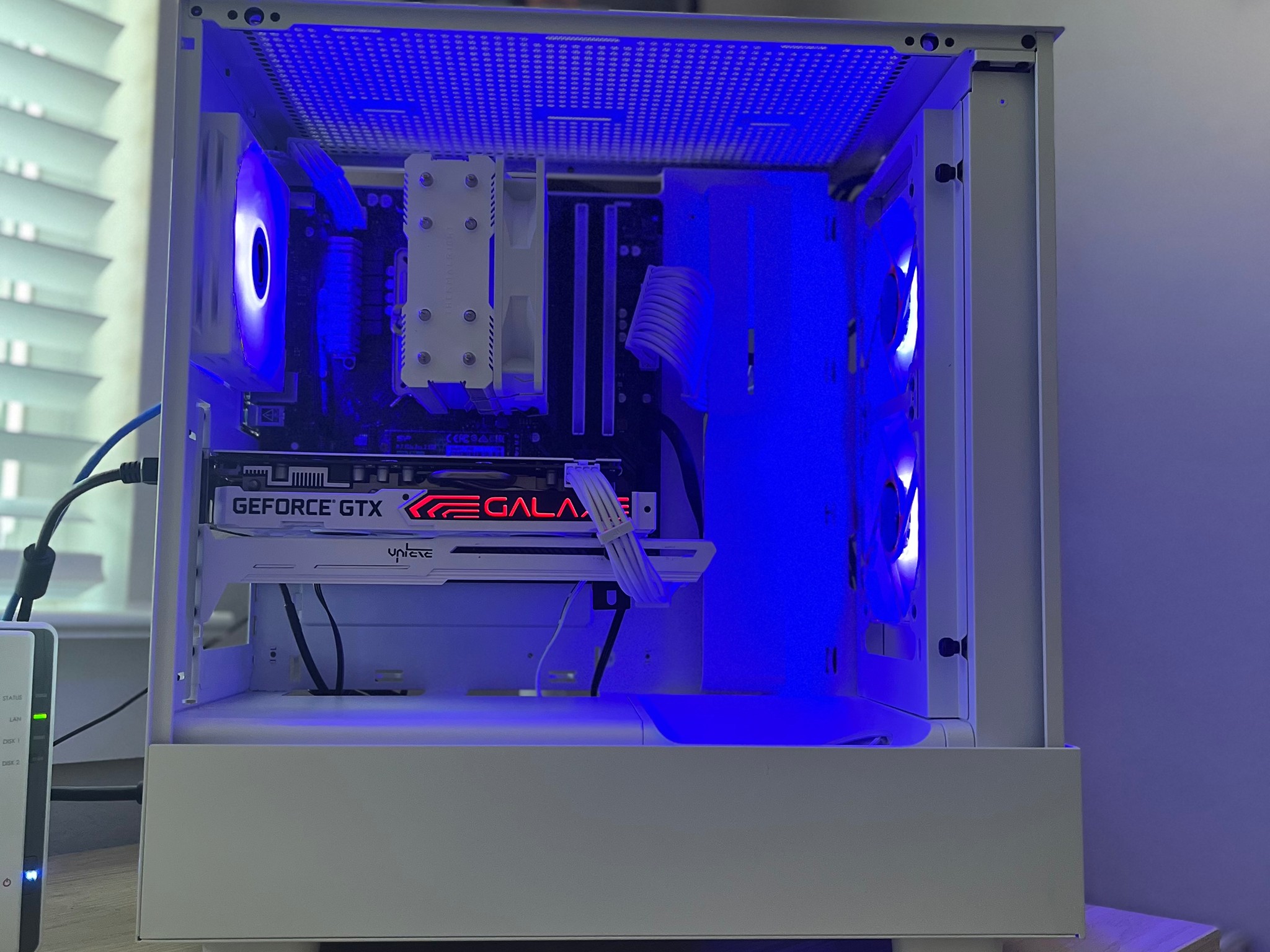 CUSTOM WHITE GAMING Wi-Fi PC | RYZEN 5 5500 | GTX 1660 SUPER | RAM DDR4 16GB | 1T SSD | WIN 11 PRO